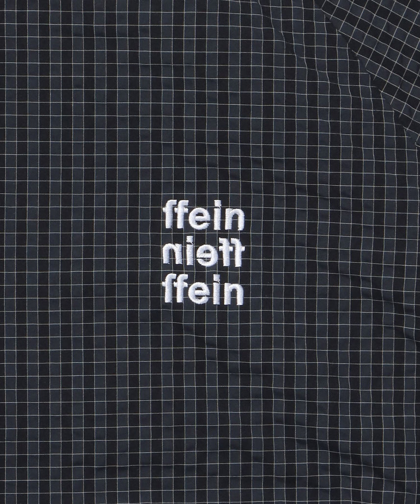 リバーシブルナイロンジャケット / 2WAY リバーシブル ジャケット ナイロン フリース 刺繍 ドローコード 柄80