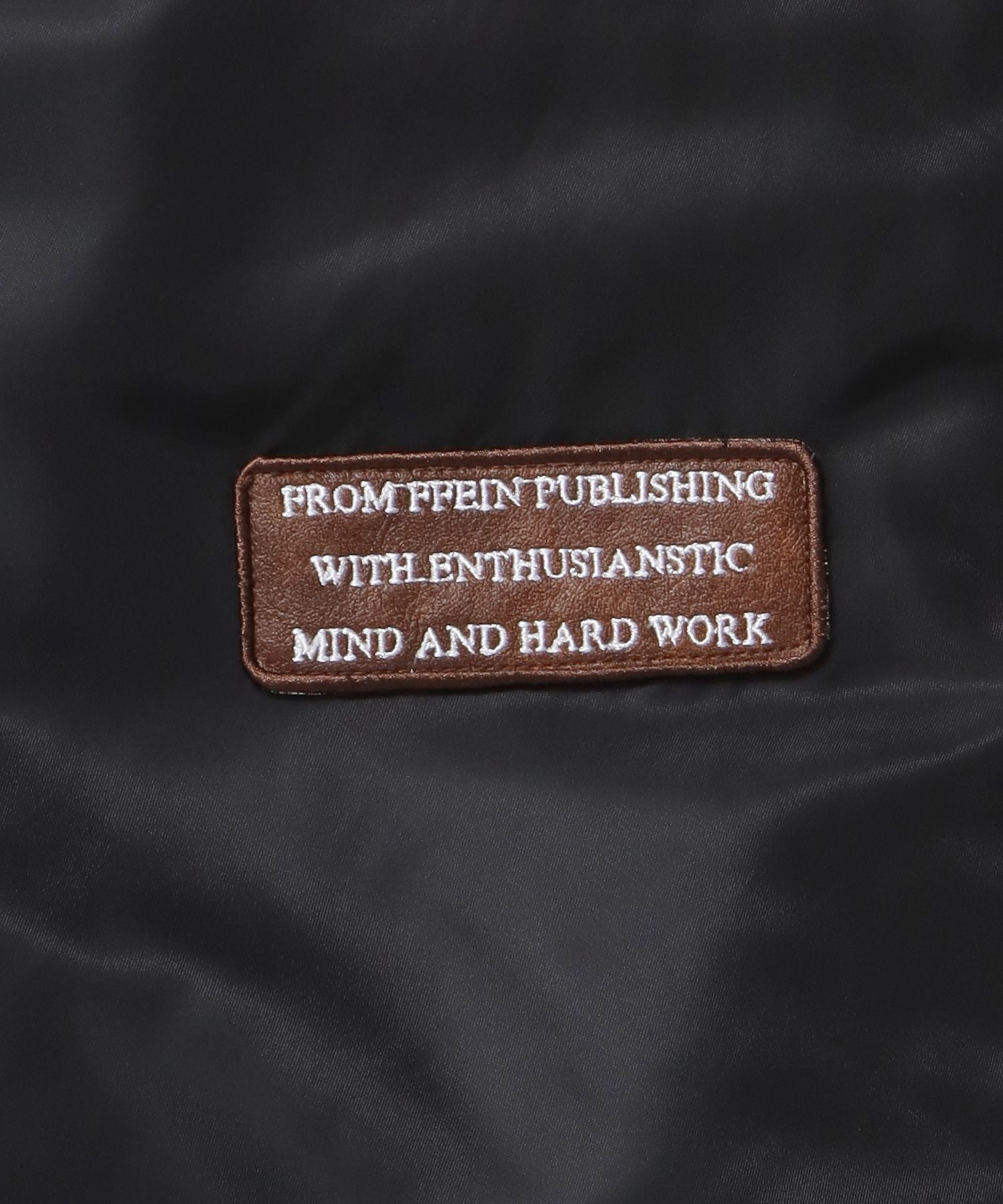 レザーパッチMA-1加工 / MA-1 ジャケット レザーパッチ ミリタリー ブラック