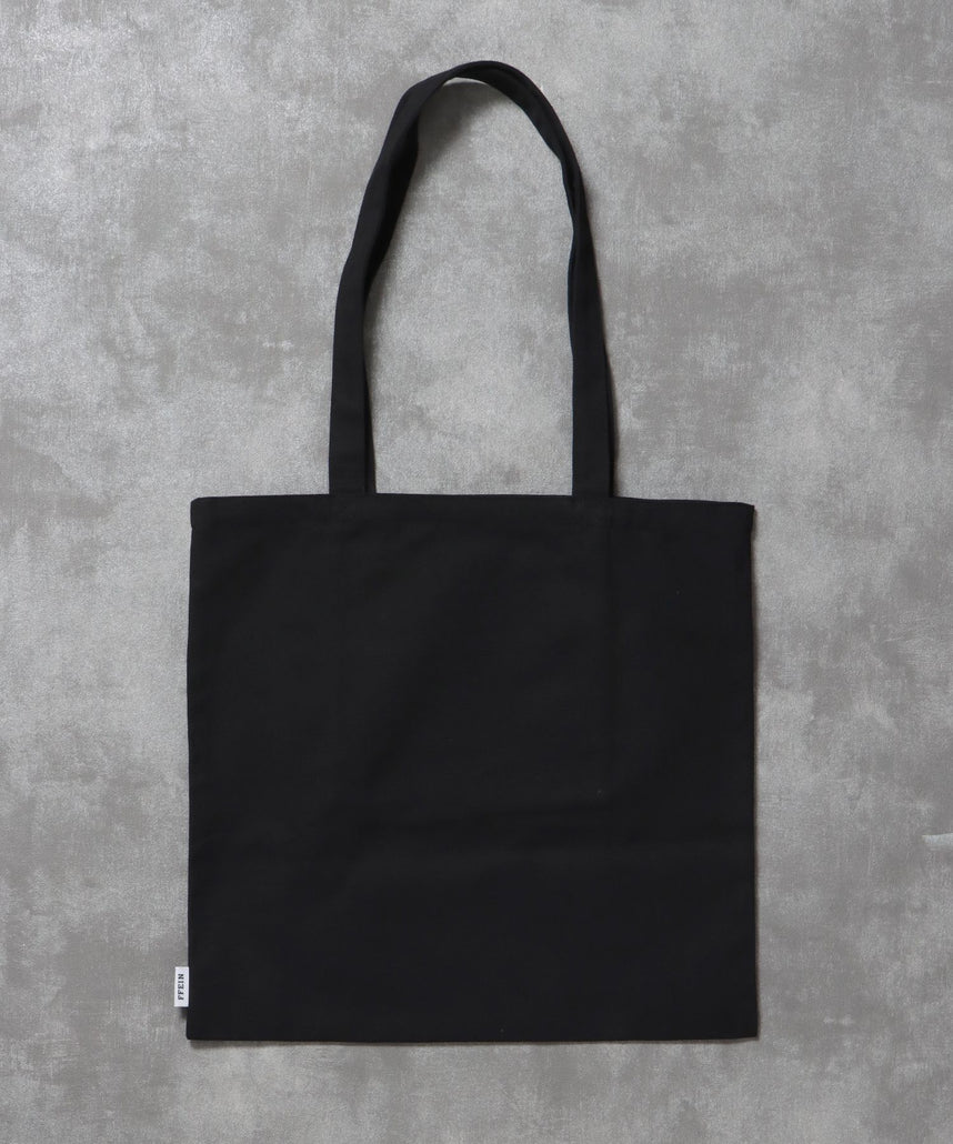 グラフィックプリントトートバッグ / 11.5オンス コットンキャンバス トート ブラック
