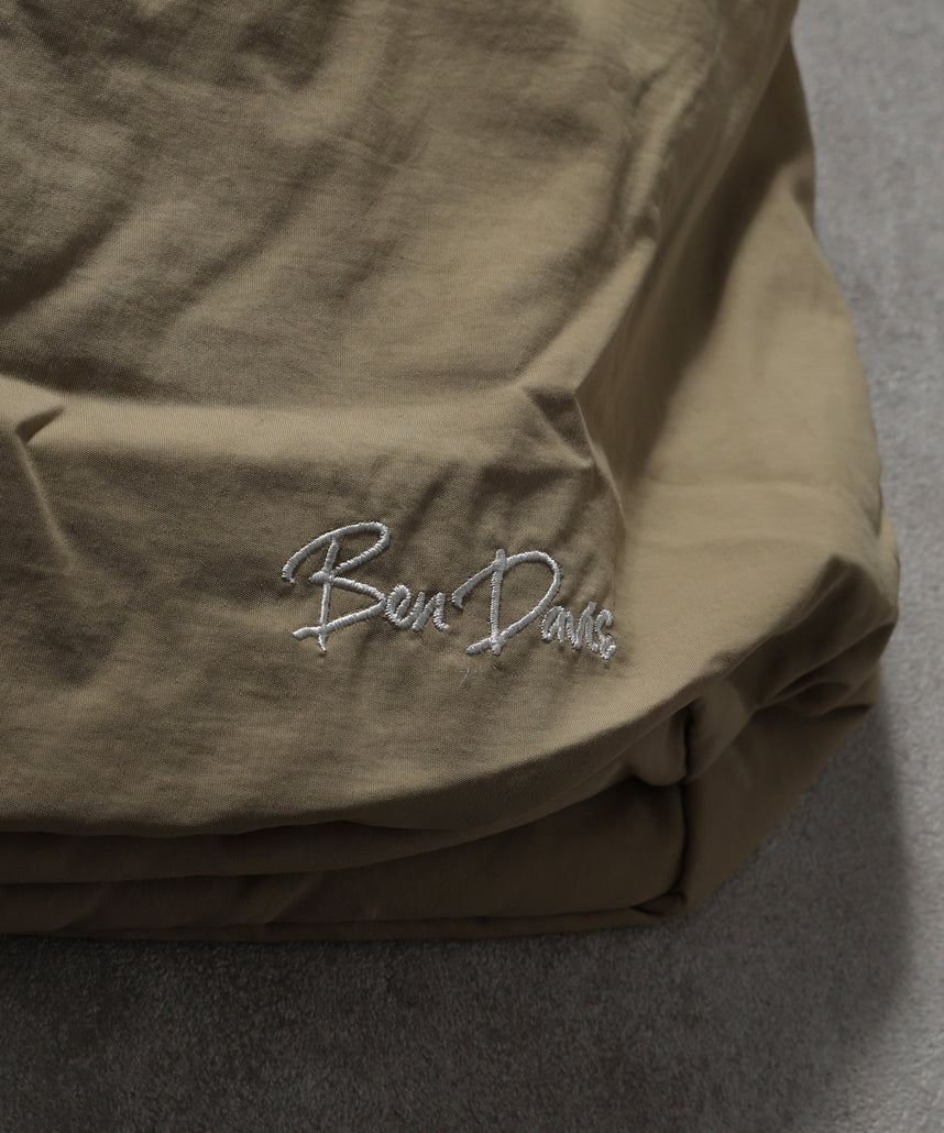 ナイロンビックショルダーバック ベージュ