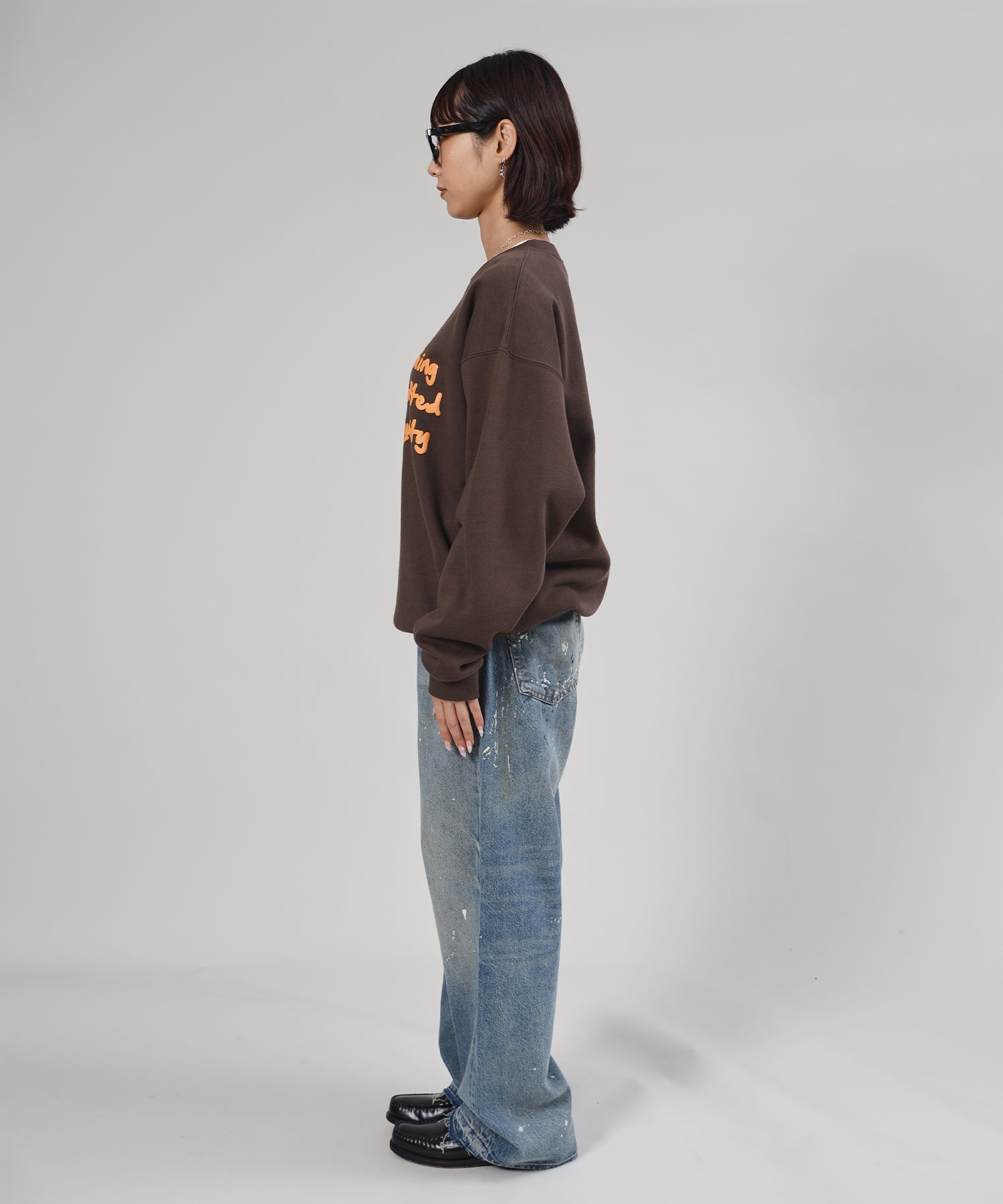 モデル:H163 Size : M ブラウン