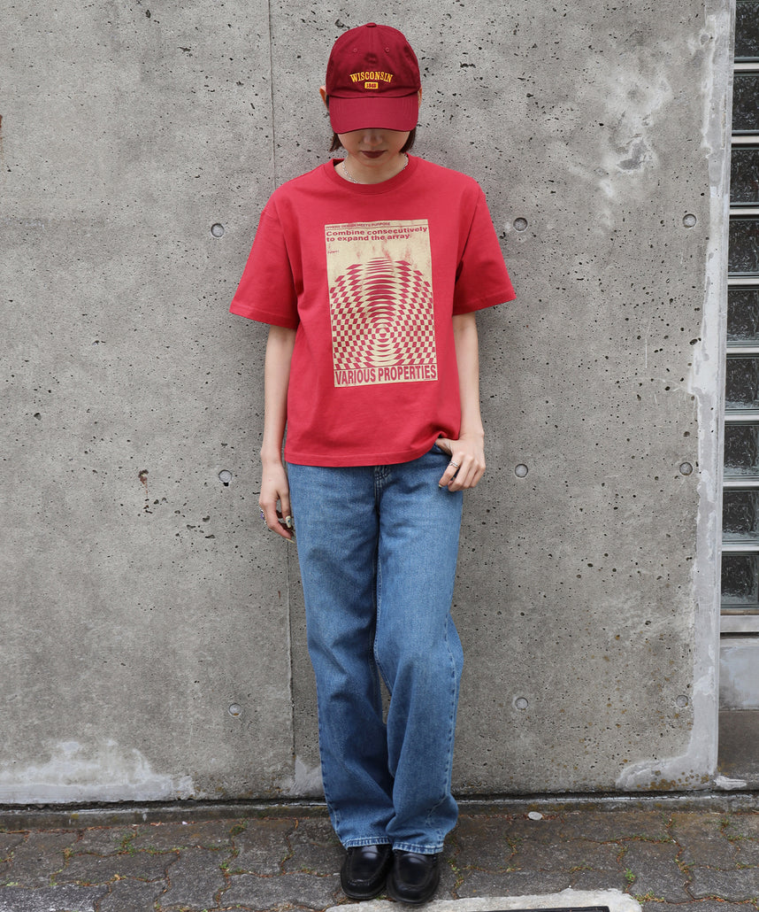 H163 Size:M レッド