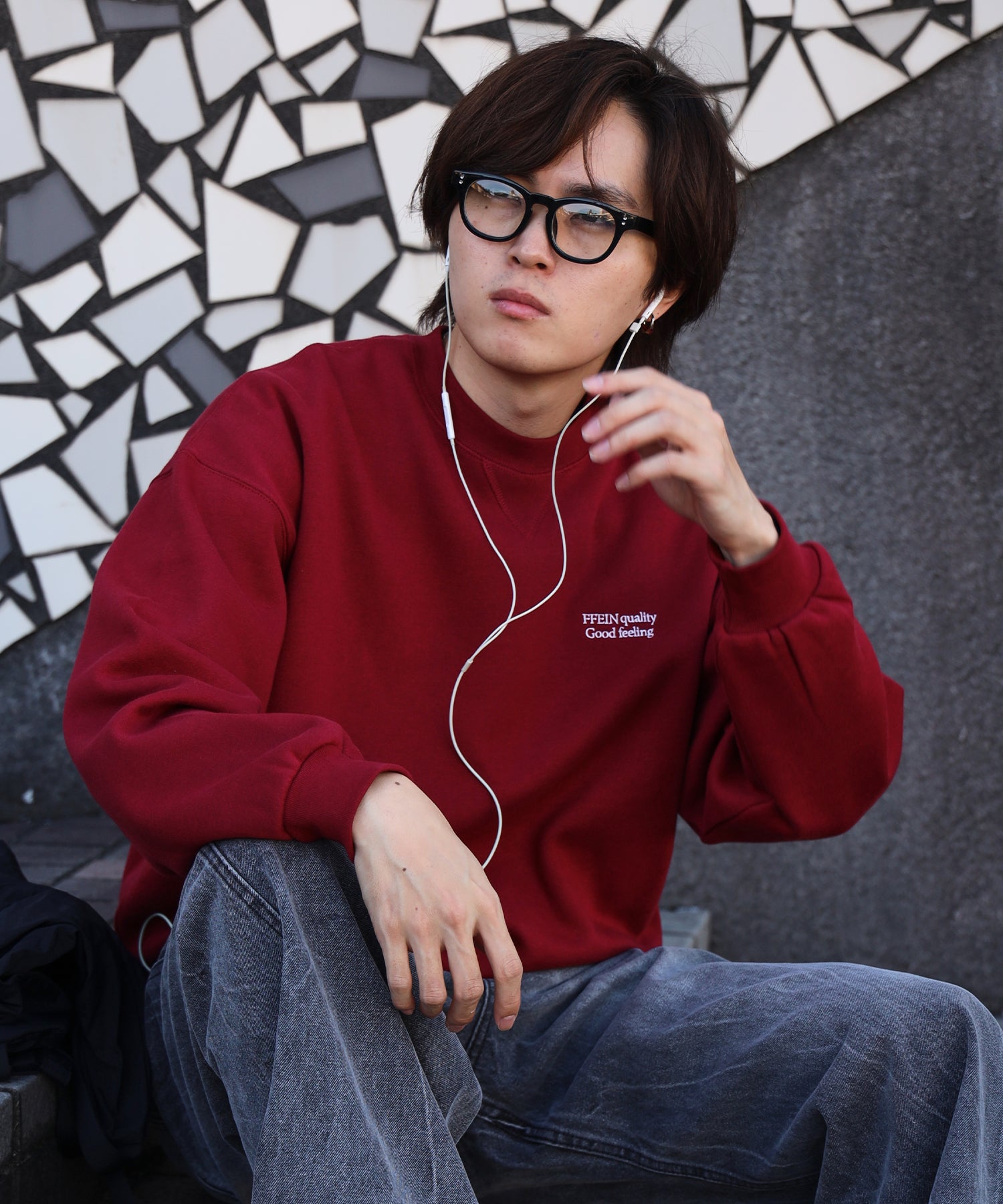 モデル:H178 Size:L ワイン