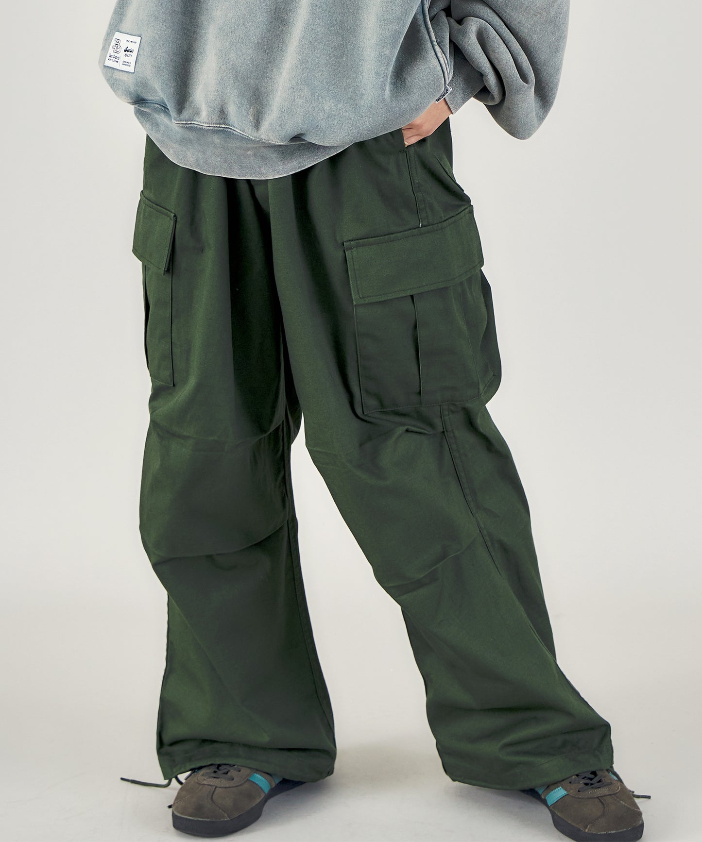 モデル:H170 Size:L【その他3(カーキ カーゴポケット付き)】