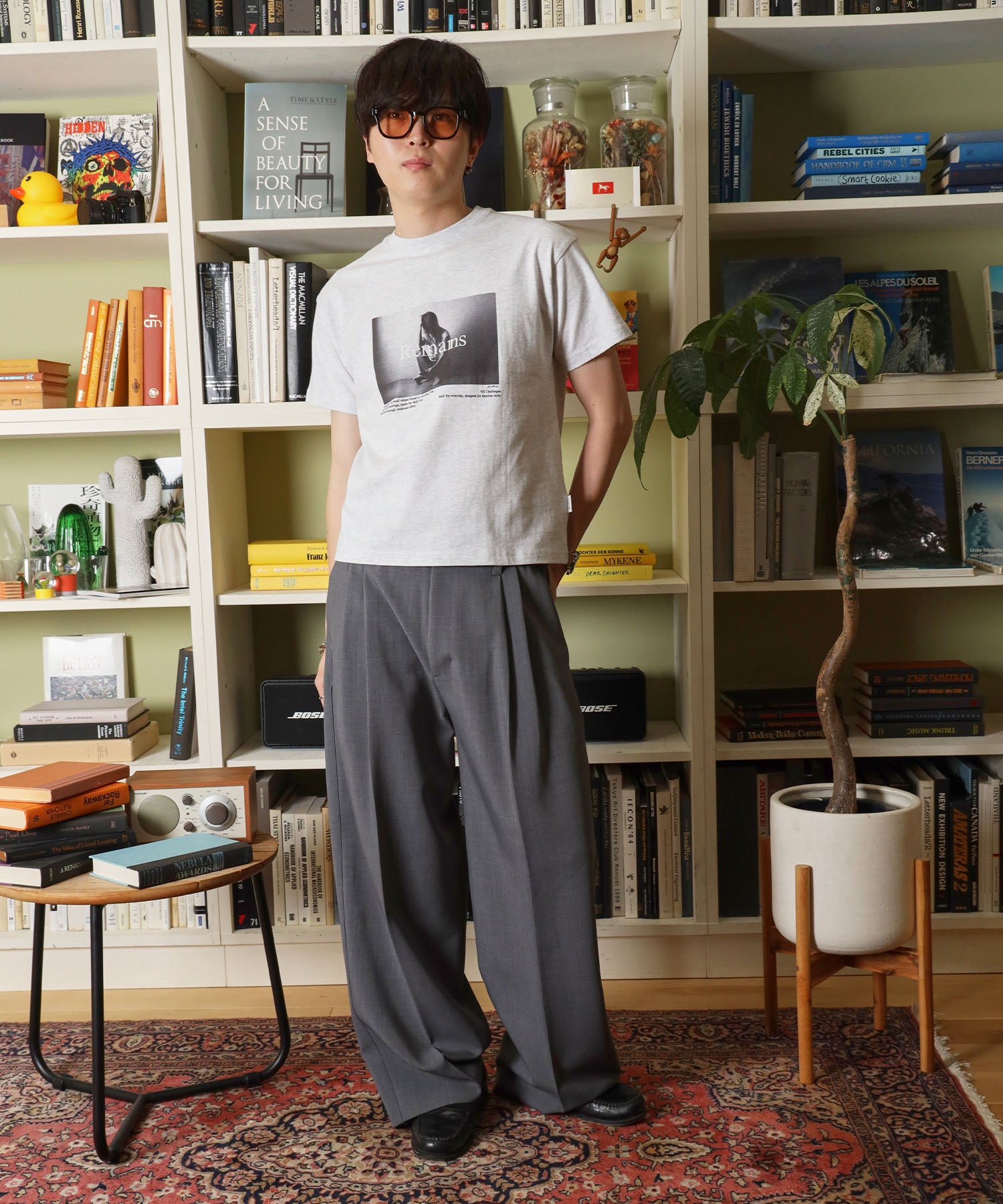 モデル:H178 Size:M アッシュグレー
