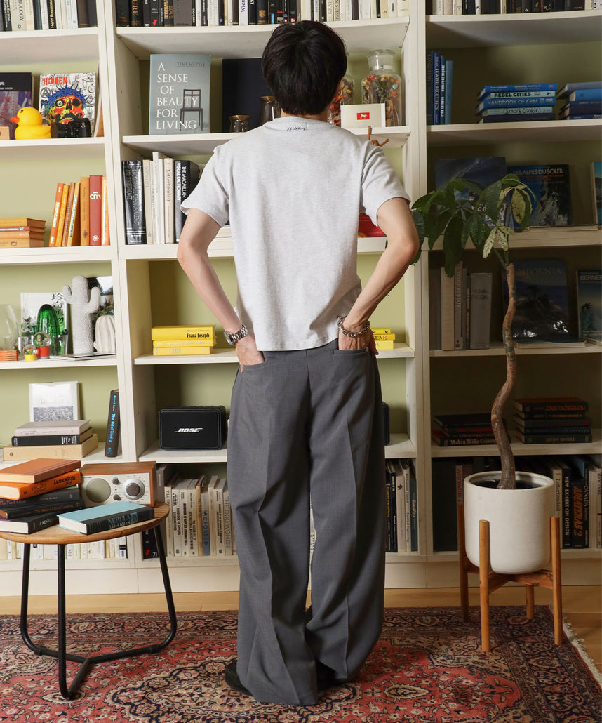 モデル:H178 Size:M アッシュグレー