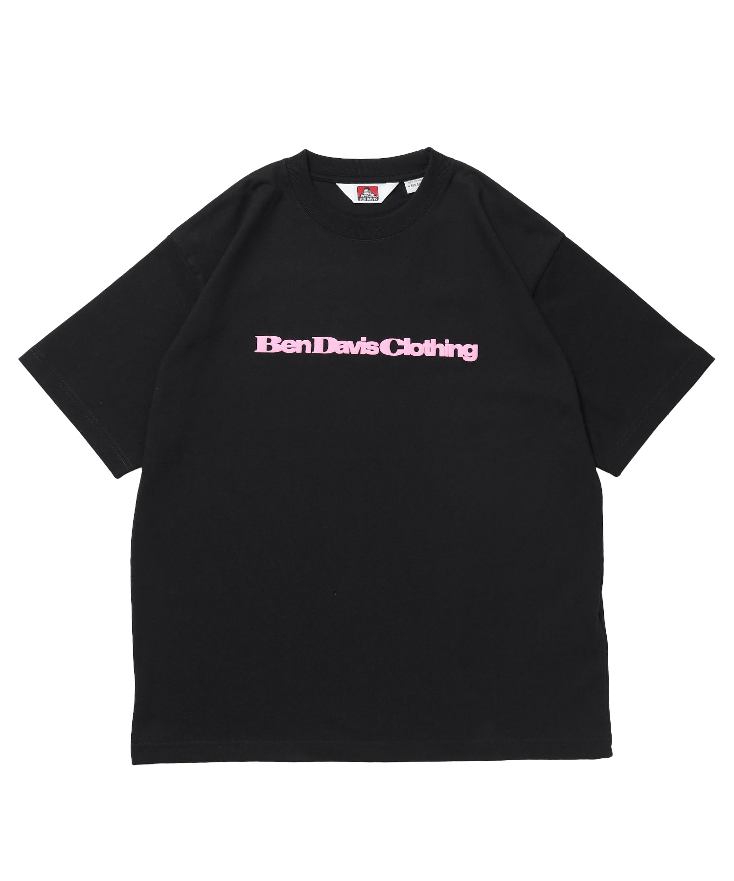 COLOR LOGO TEE / Tシャツ 半袖 クルーネック プリント ワンポイント ユニセックス オーバーサイズ ブラック