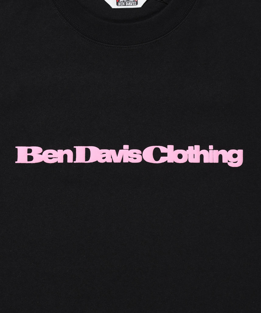 COLOR LOGO TEE / Tシャツ 半袖 クルーネック プリント ワンポイント ユニセックス オーバーサイズ ブラック