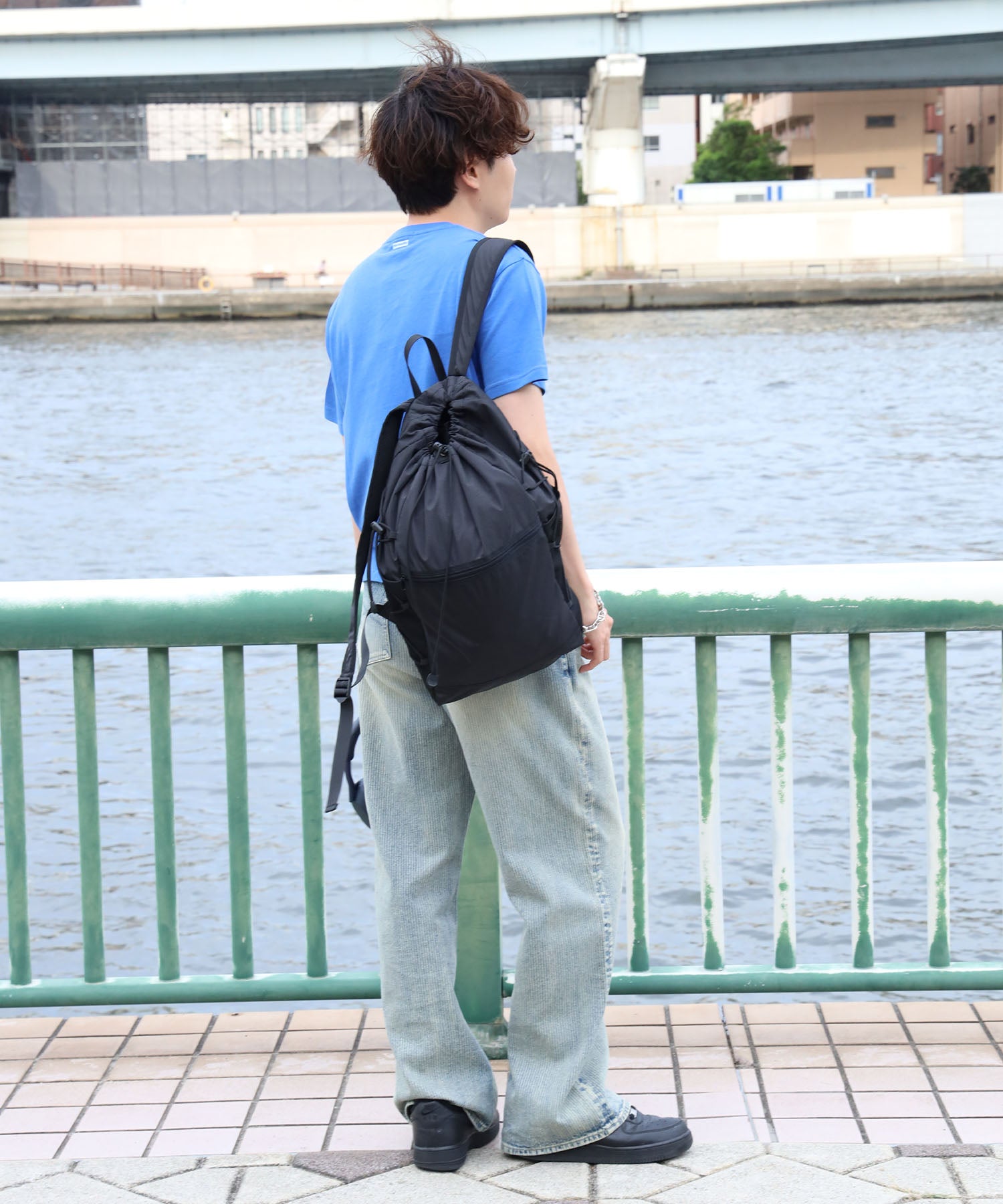 モデル:H178 Size:M ブルー