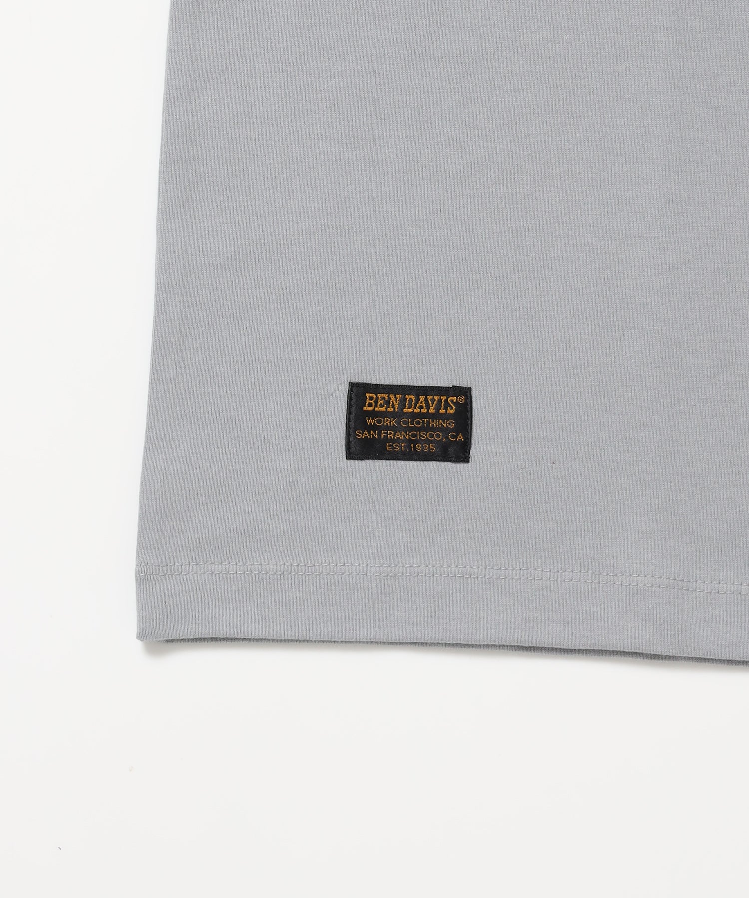 SOUVENIR EMB TEE / オーバーサイズ 半袖 クルーネック 刺繍 プリント ユニセックス ドロップショルダー ホワイト