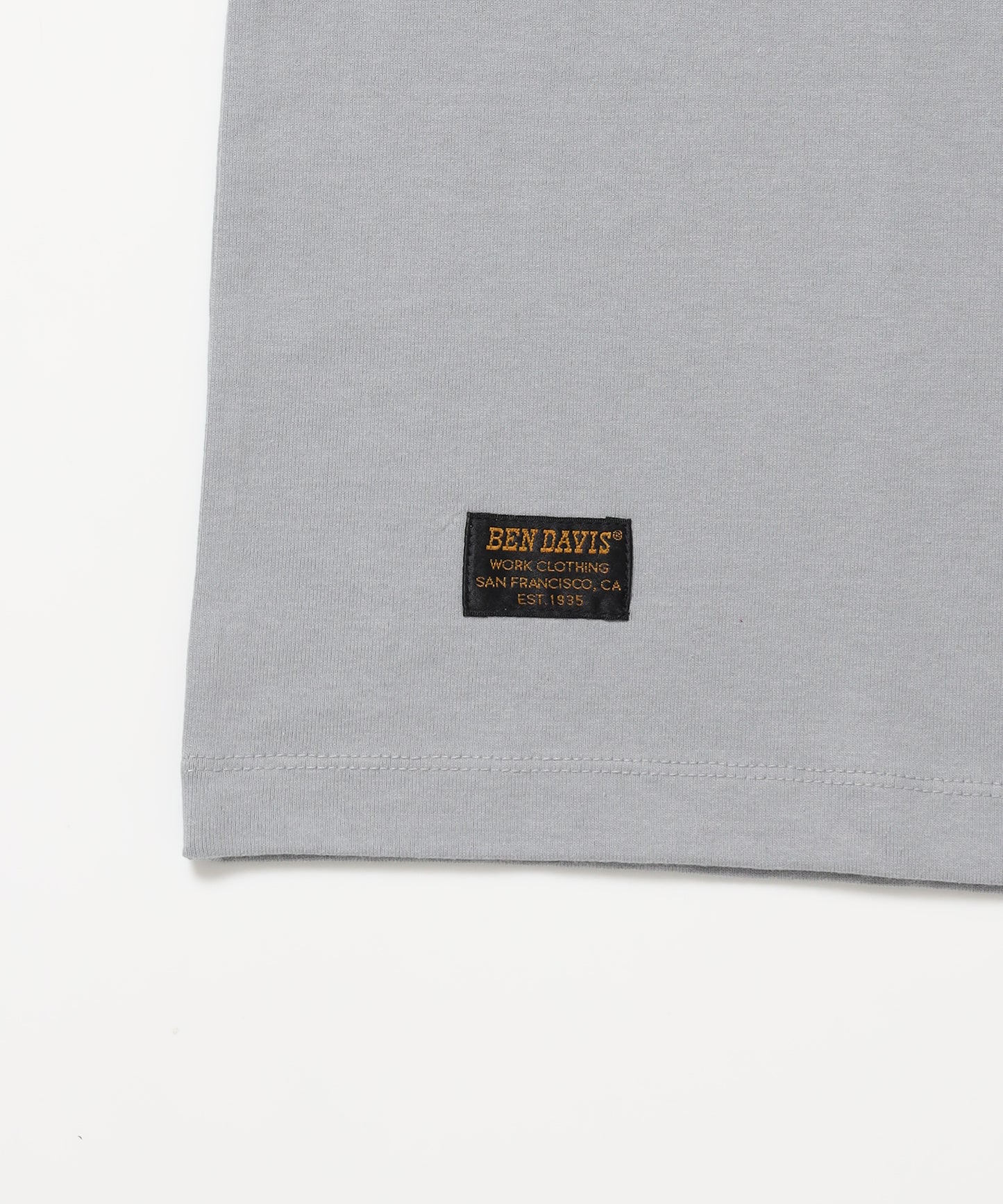 SOUVENIR EMB TEE / オーバーサイズ 半袖 クルーネック 刺繍 プリント ユニセックス ドロップショルダー ホワイト