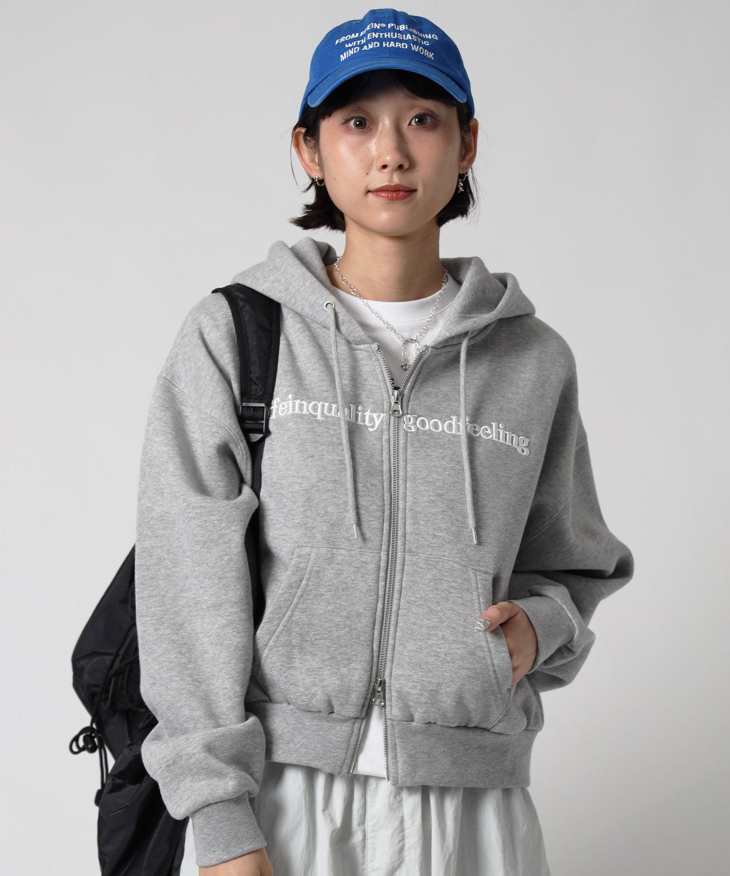 モデル:H163Size:F M.グレー
