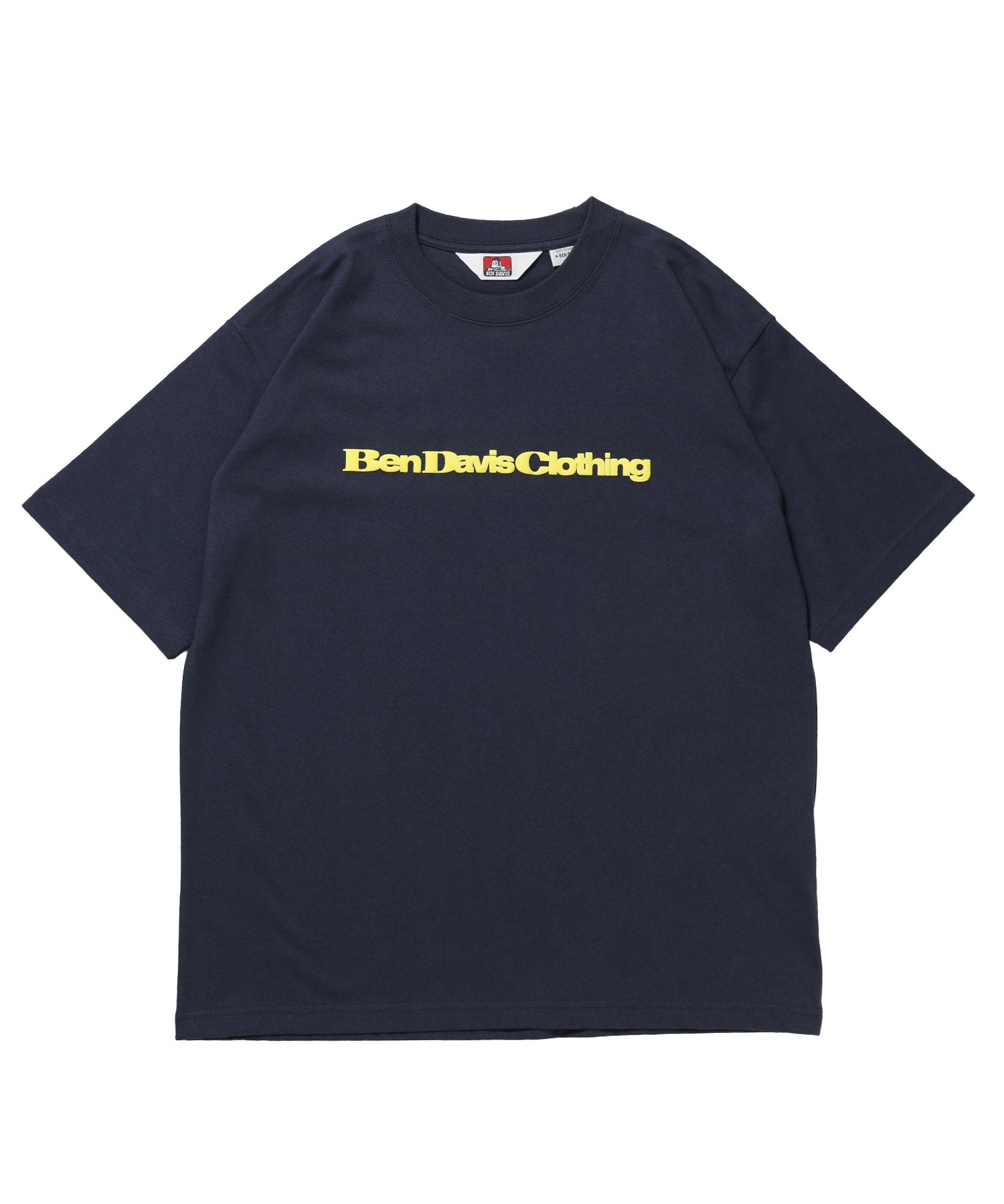 COLOR LOGO TEE / Tシャツ 半袖 クルーネック プリント ワンポイント ユニセックス オーバーサイズ ネイビー