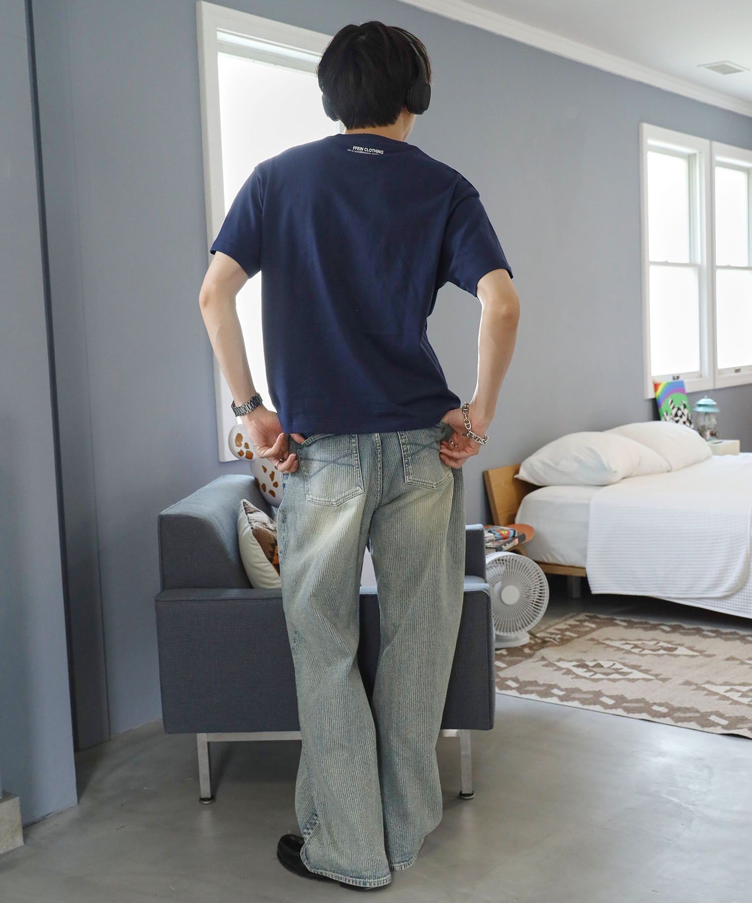 モデル:H178 Size:L ネイビー