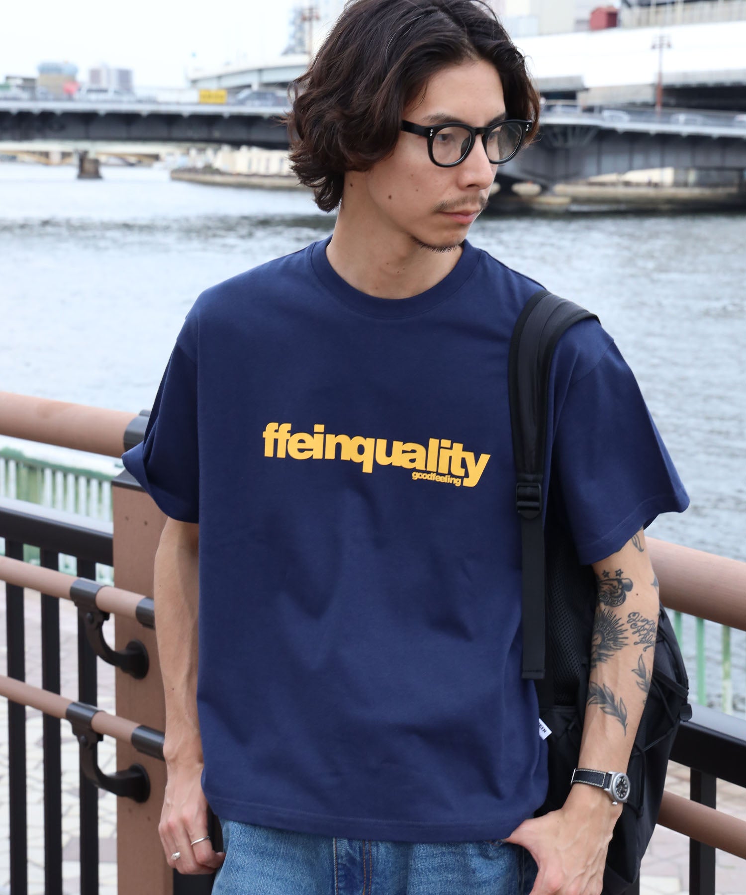 モデル:H178 Size:L ネイビー