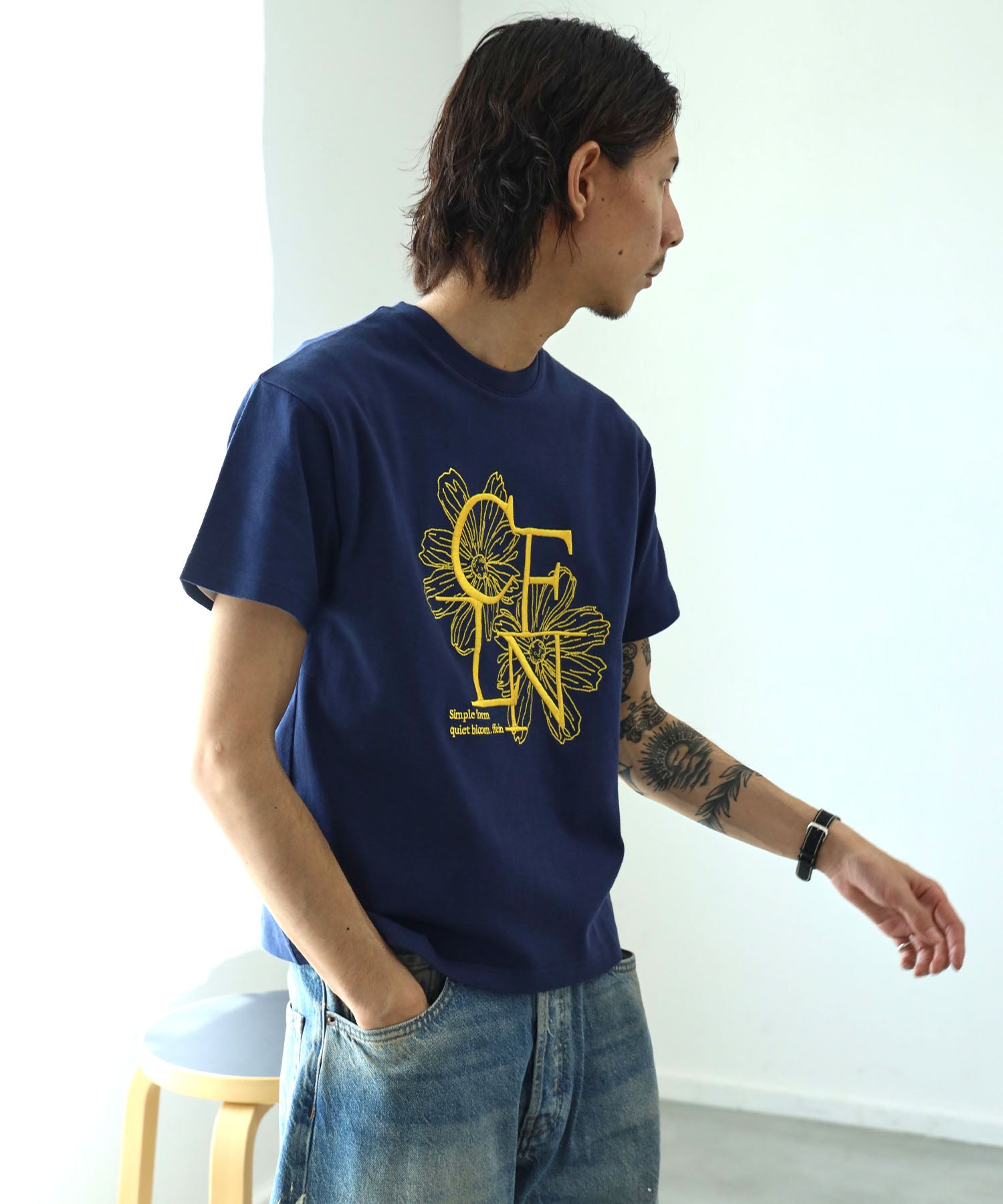 モデル:H178 Size:M ネイビー