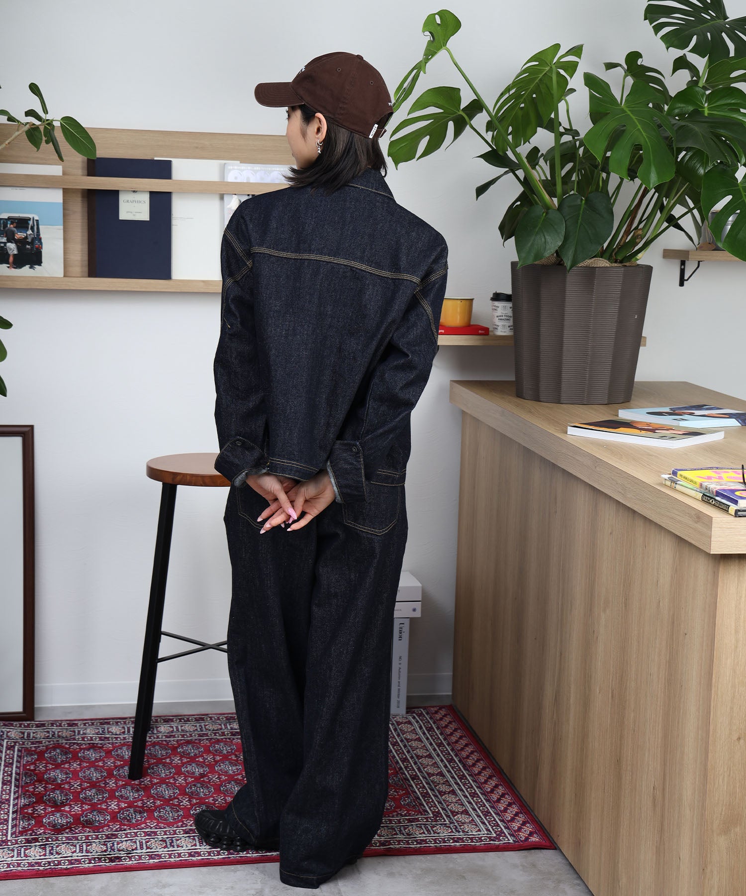 モデル:H163 Size:M ネイビー