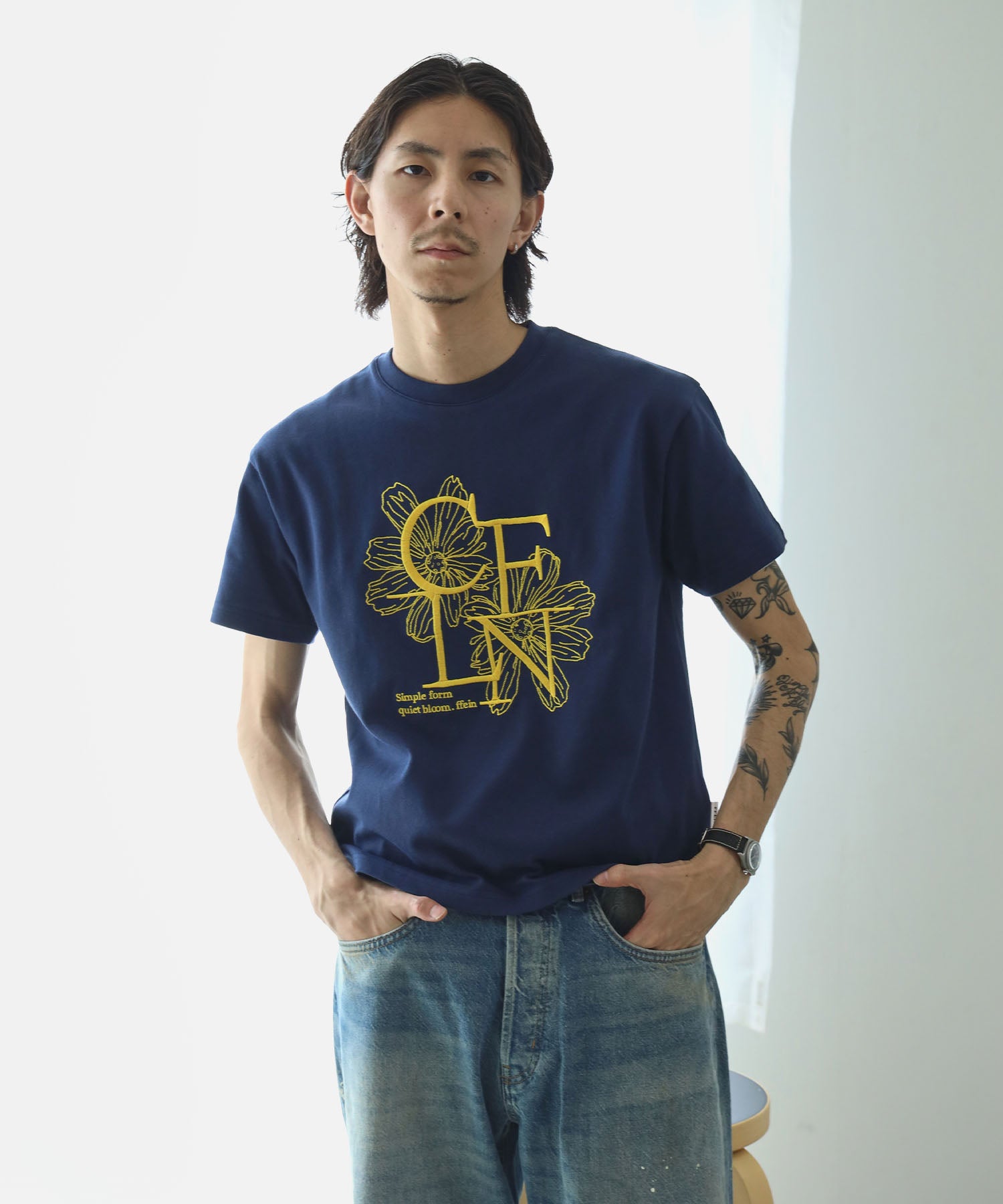 モデル:H178 Size:M ネイビー