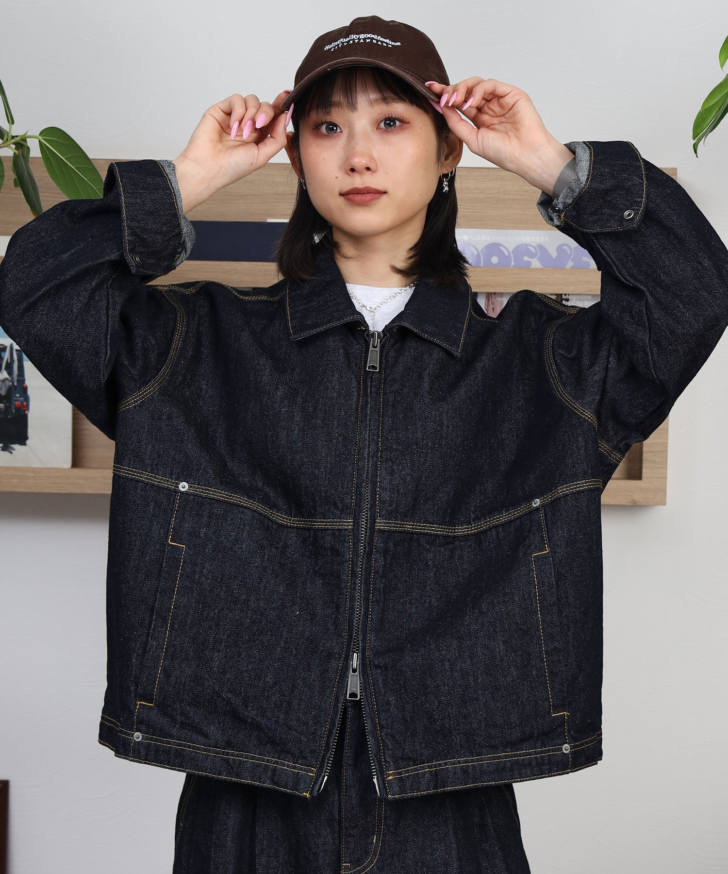 モデル:H163 Size:M ネイビー