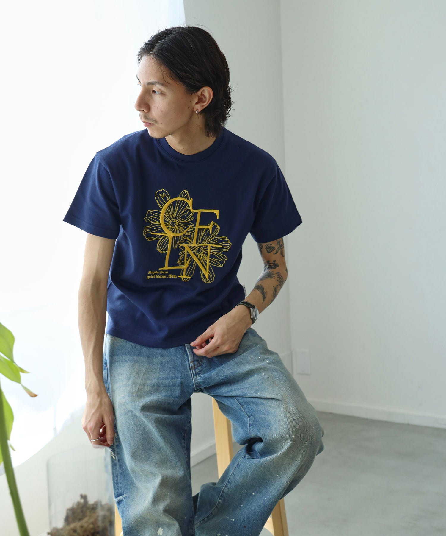 モデル:H178 Size:M ネイビー