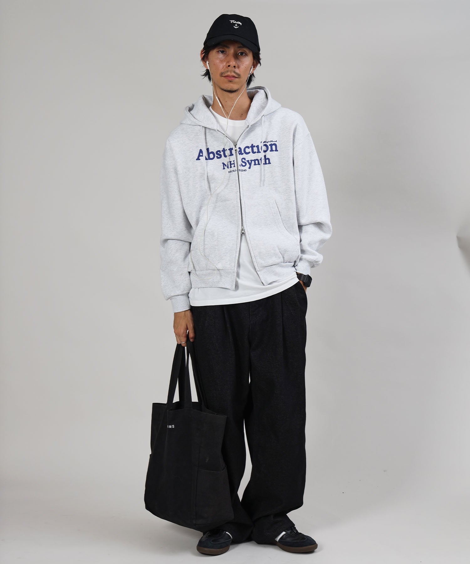 モデル:H178 Size :M アッシュグレー
