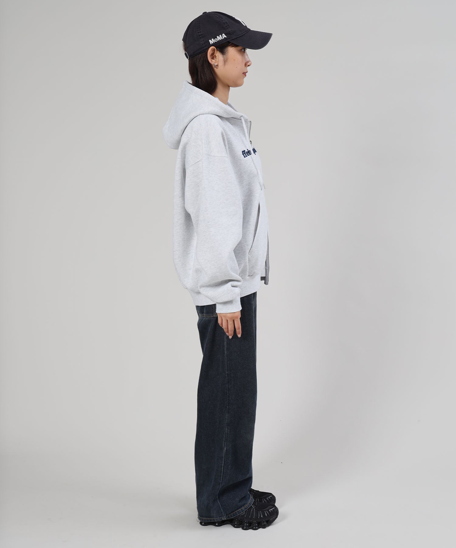 モデル:H163 Size : M アッシュグレー