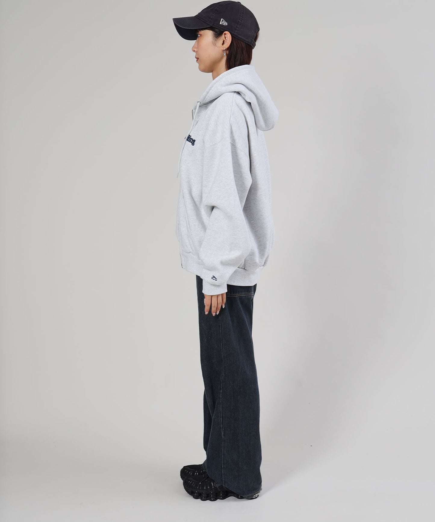 モデル:H163 Size : M アッシュグレー