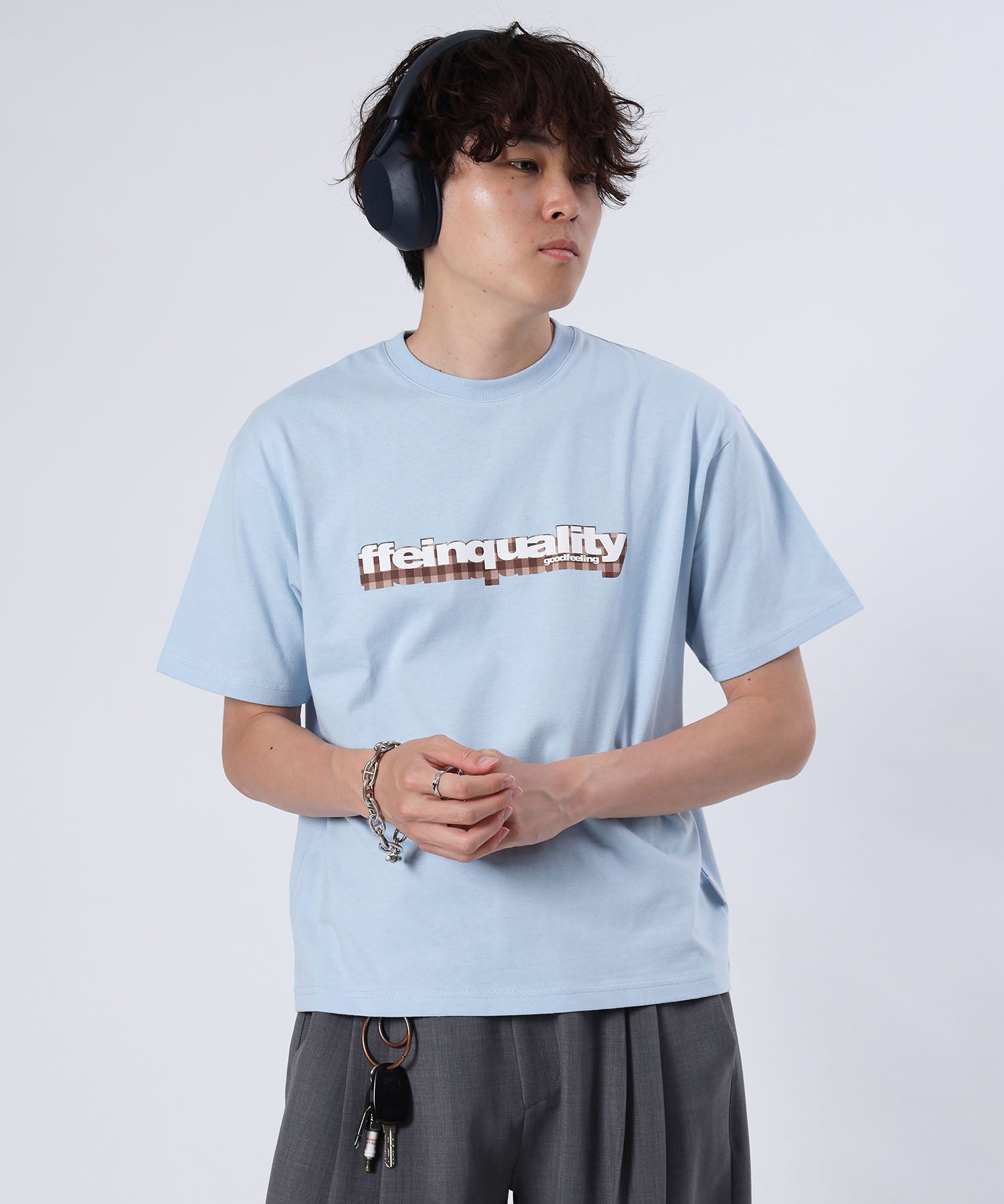 モデル:H178 Size:L ライトブルー