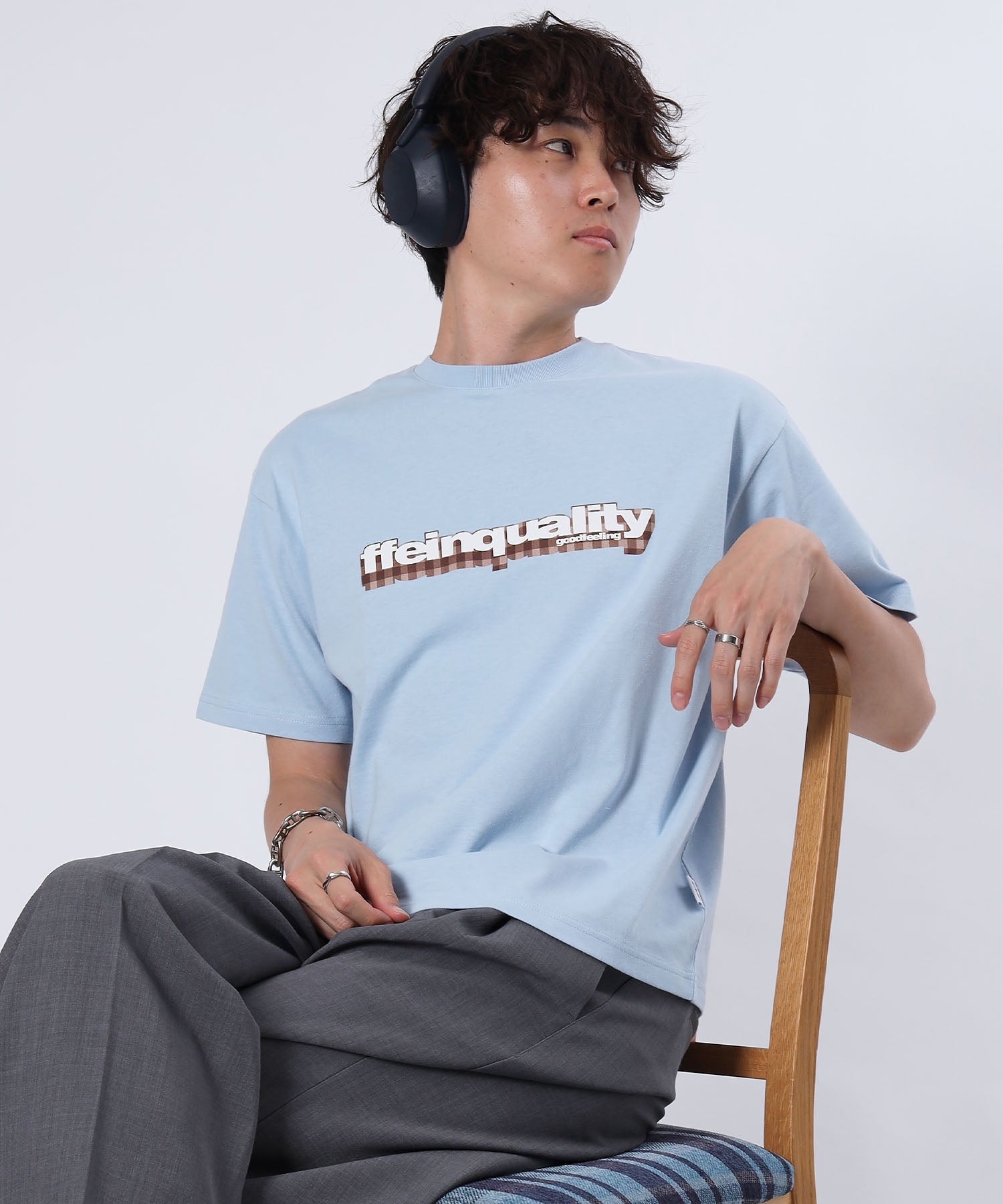 モデル:H178 Size:L ライトブルー