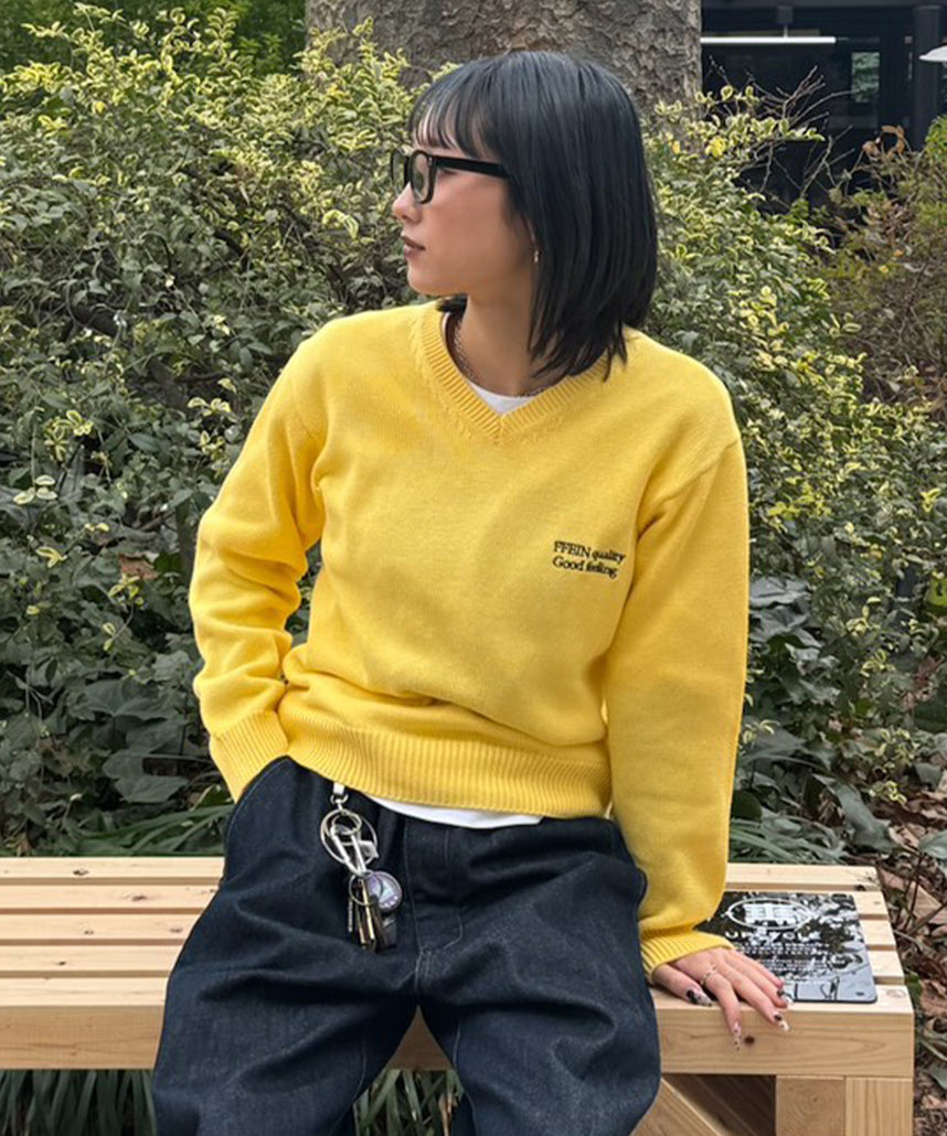 モデル:イエロー:163cm Sサイズ