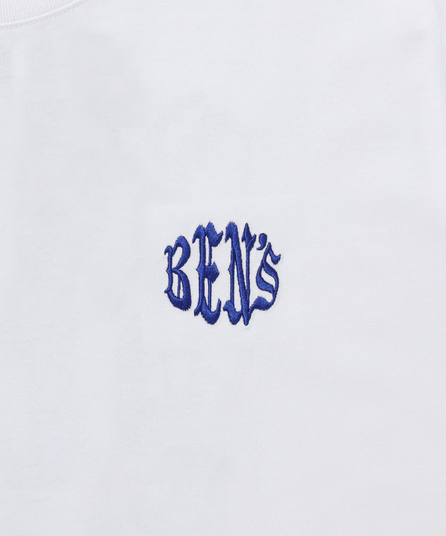 OLD CIRCLE TEE / Tシャツ 半袖 クルーネック 刺繍 ワンポイント ユニセックス オーバーサイズ ホワイト