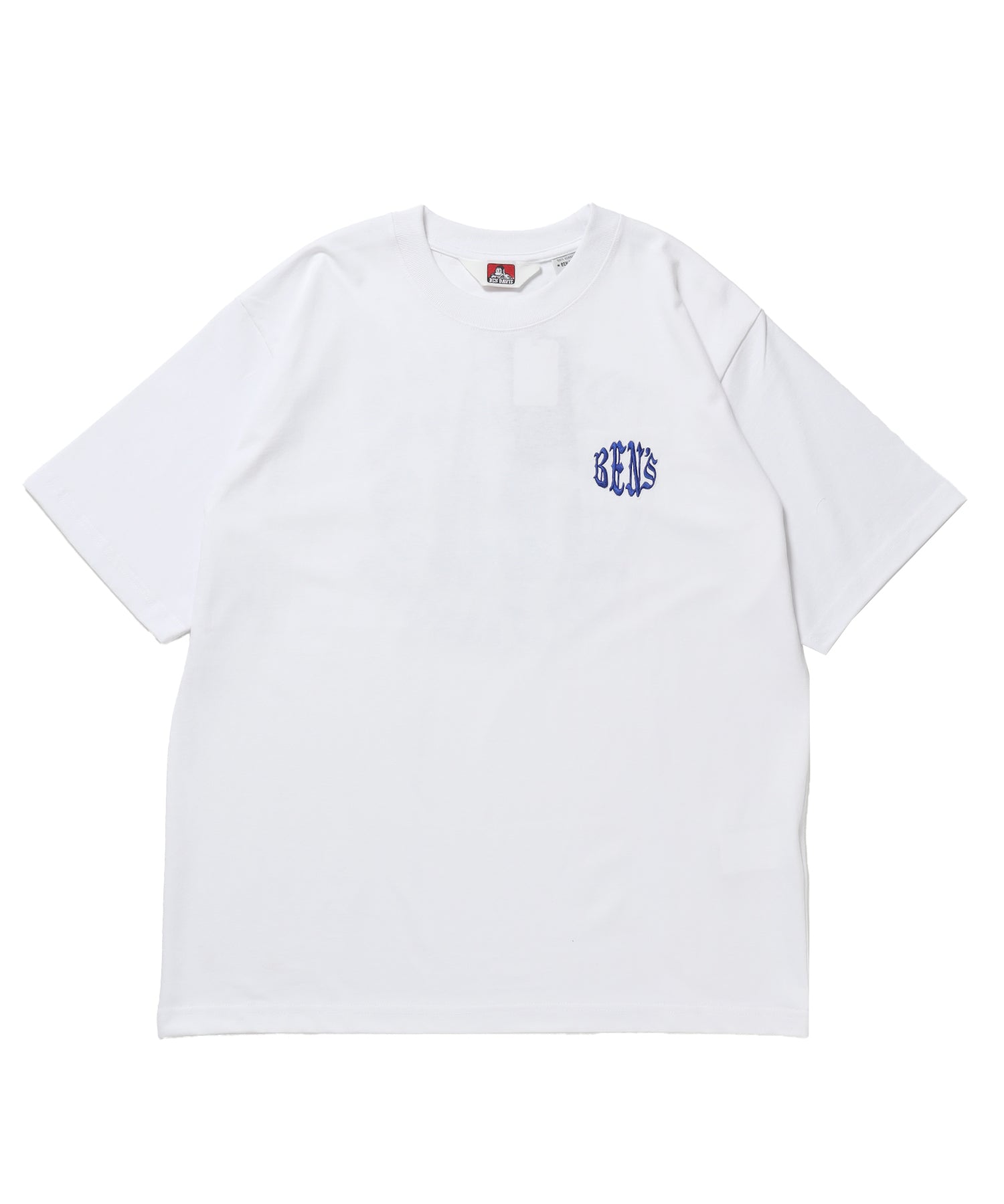 OLD CIRCLE TEE / Tシャツ 半袖 クルーネック 刺繍 ワンポイント ユニセックス オーバーサイズ ホワイト
