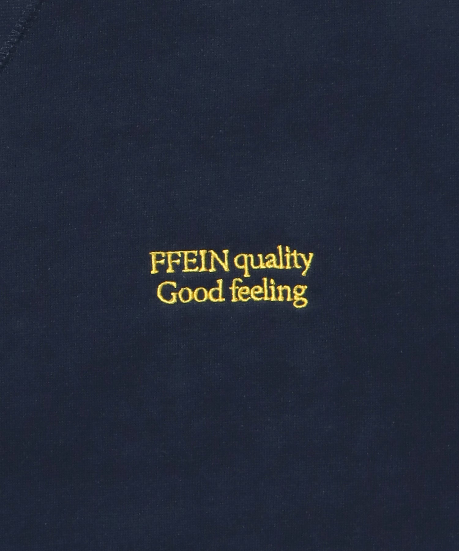 ワンポイントロゴプルオーバースウェット / 刺繍 ワンポイント シンプル ノームコア 綺麗目 シティガール シティボーイ 裏起毛 ネイビー