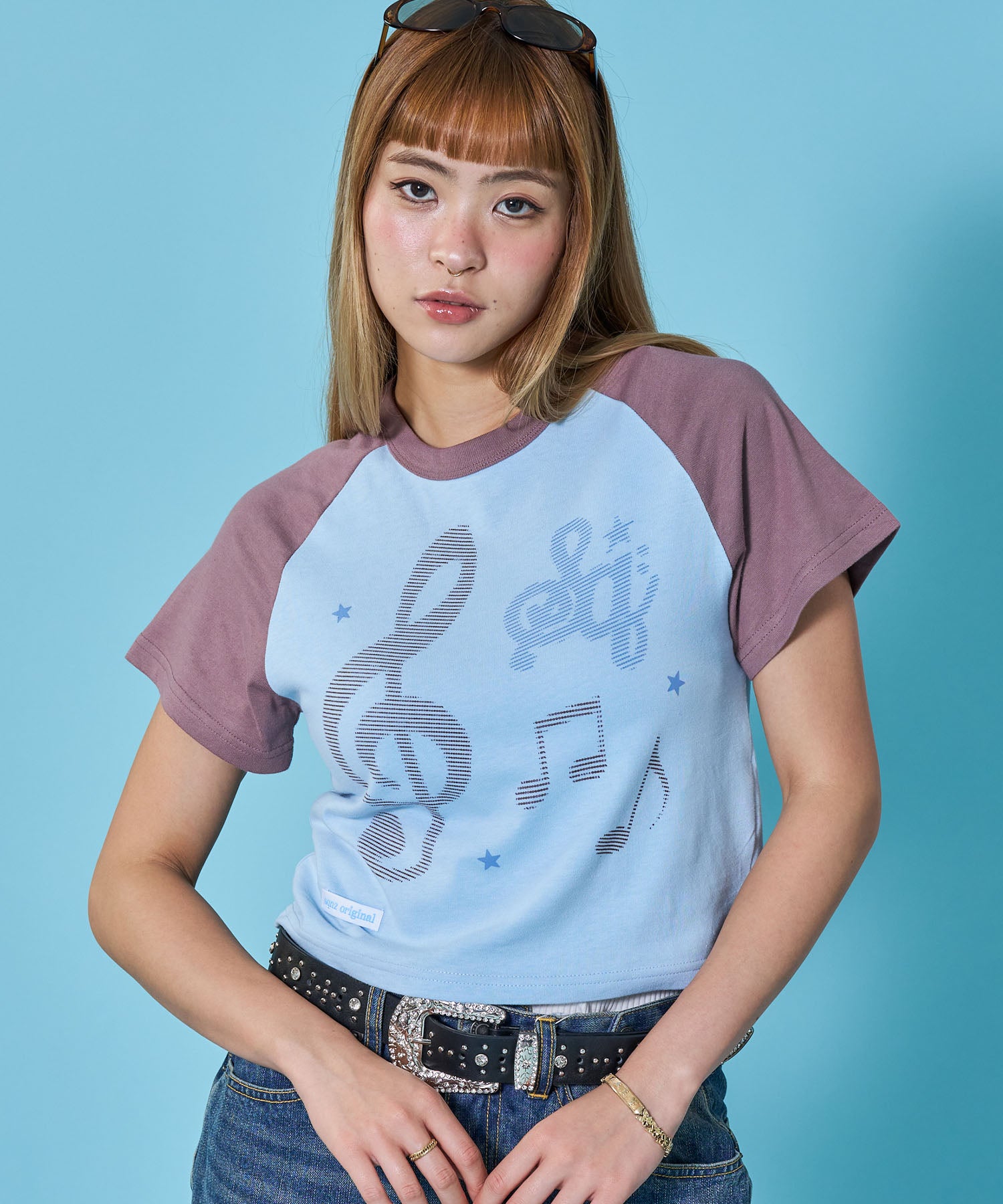 sqnz（エスキュンズ）】※WEB限定 sqnz treble clef pt tee