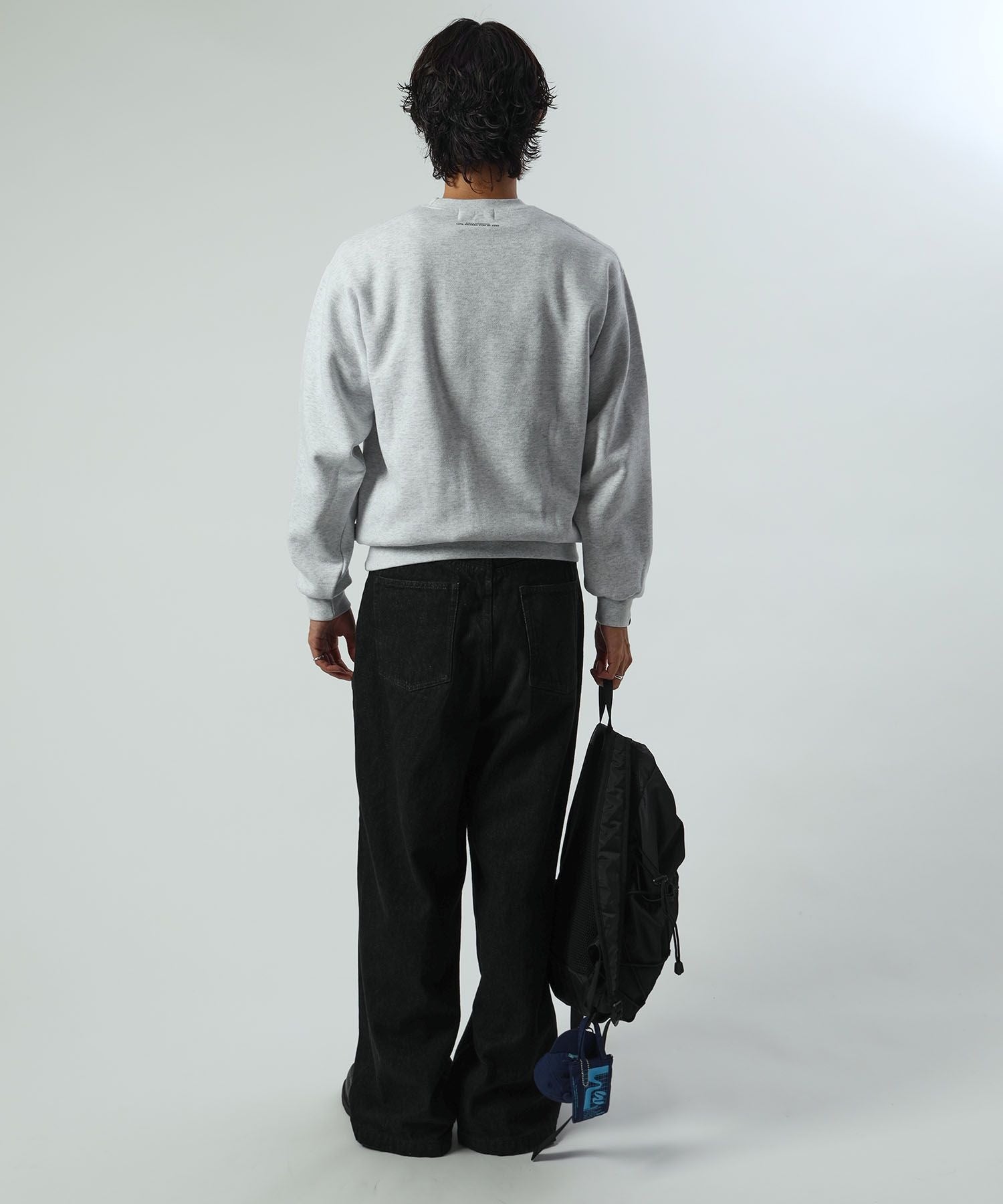 モデル:H178 Size:L アッシュグレー ローファー柄