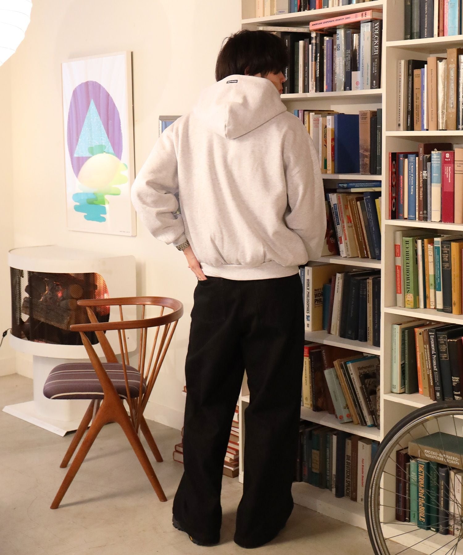 モデル:H177 Size:M アッシュグレー