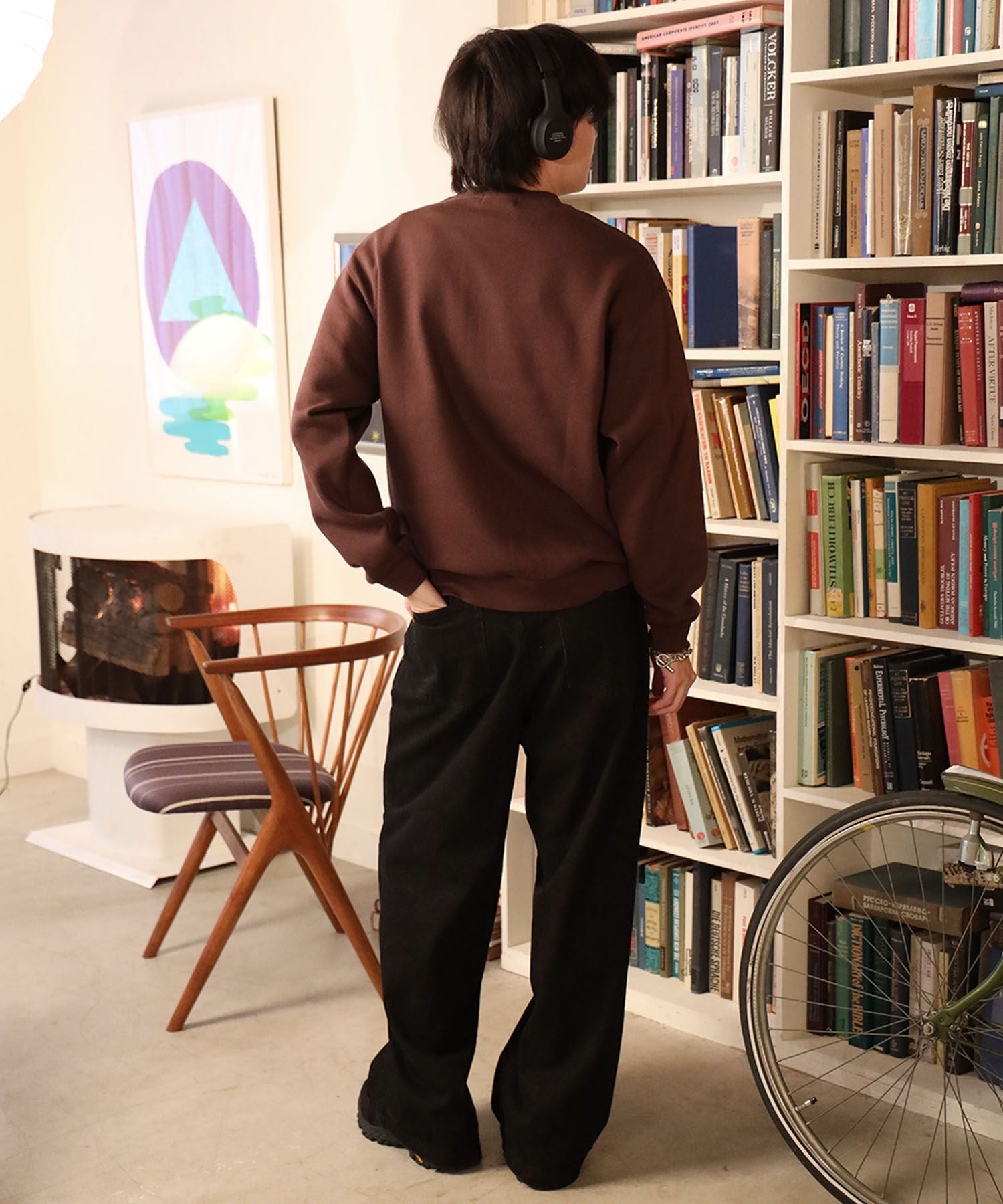 モデル:H178 Size:L ダークブラウン