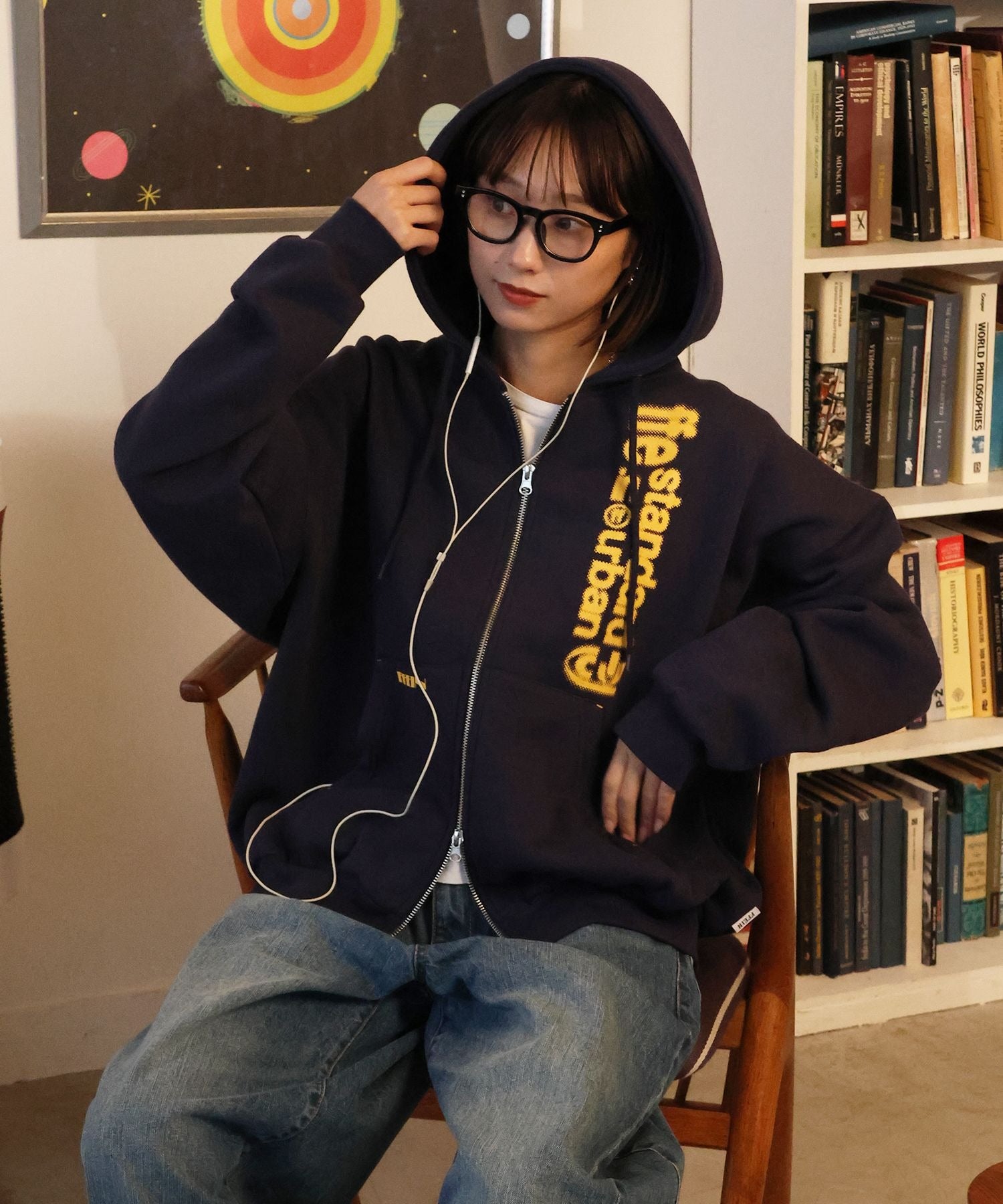モデル:H163 Size:M ダークネイビー