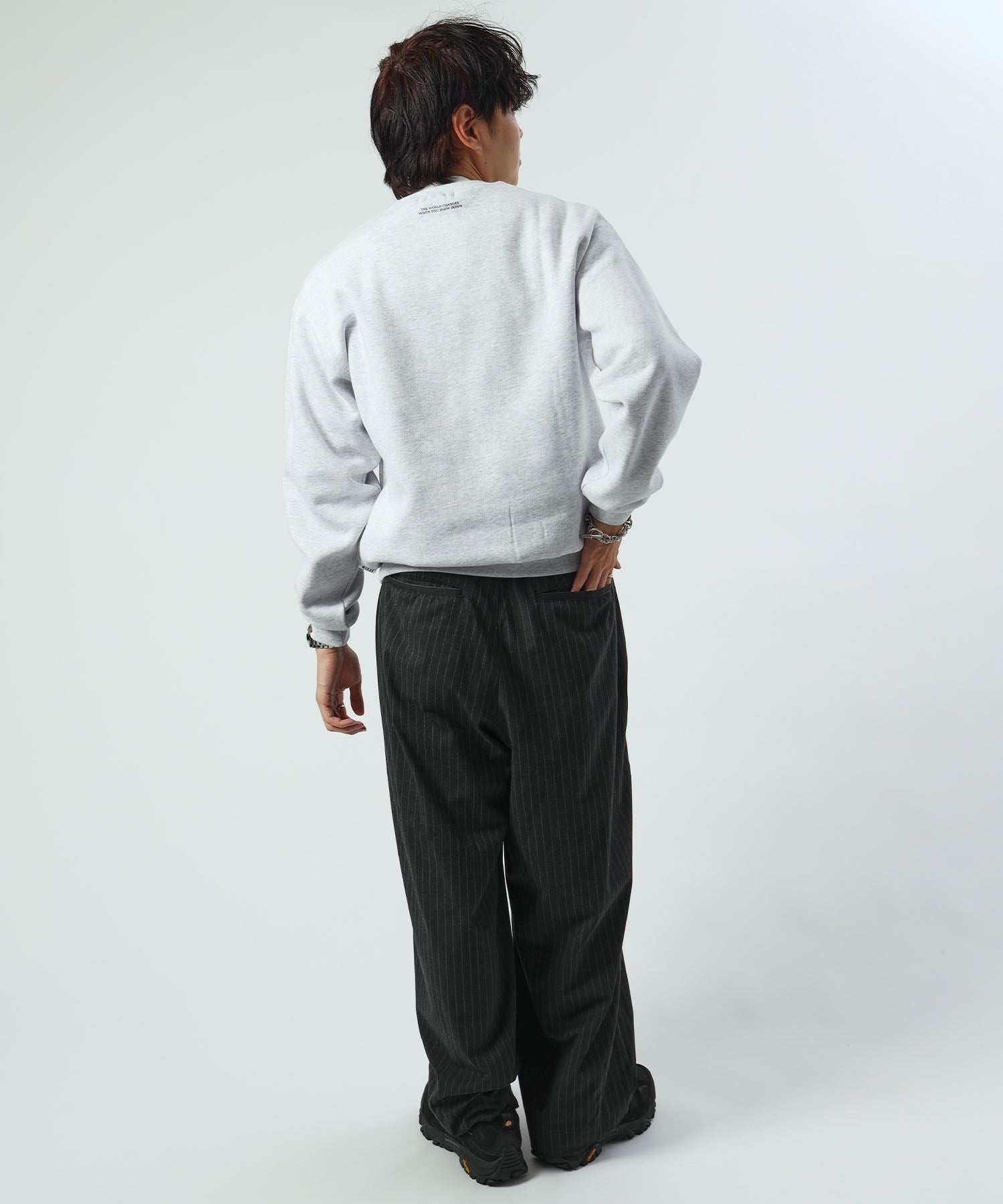 モデル:H178 Size:L アッシュグレー 地球柄