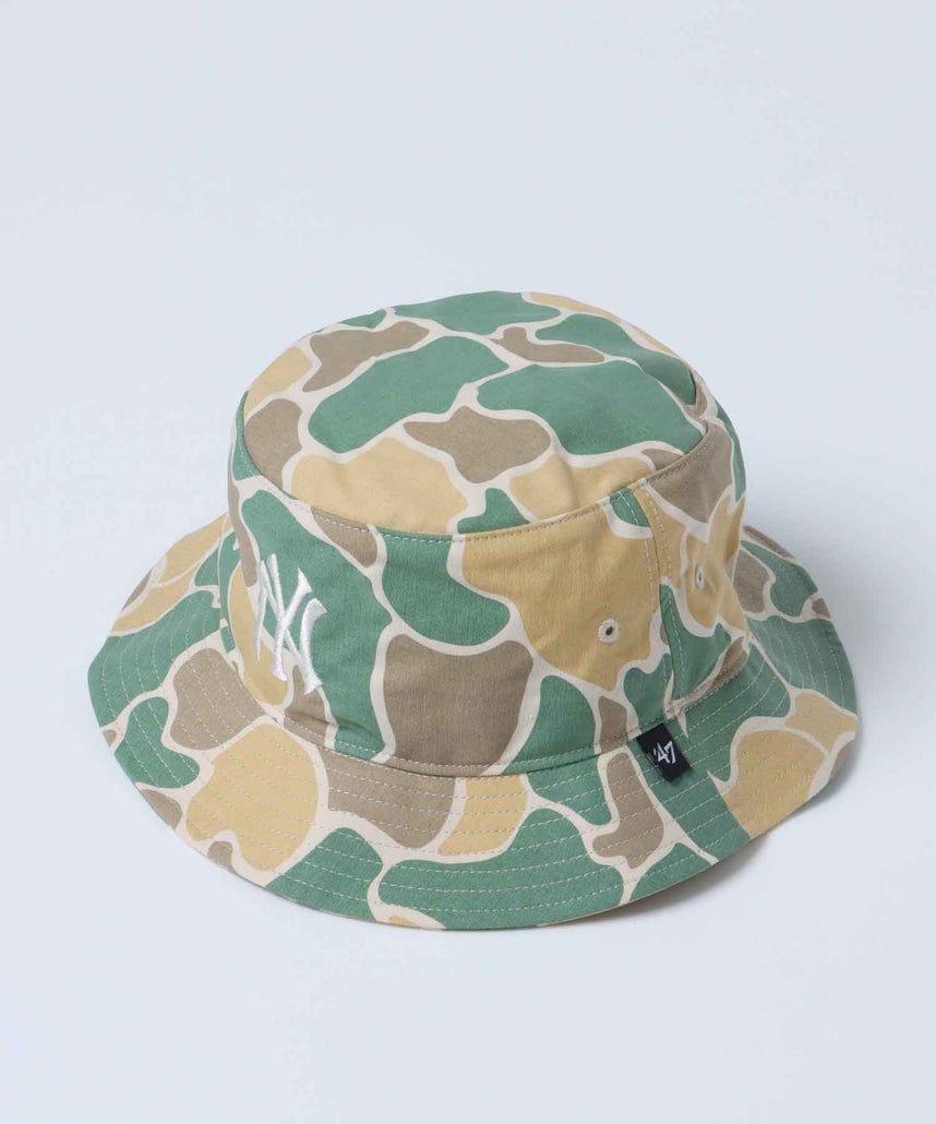 Yankees '47 BUCKET HAT / ヤンキース バケットハット カモ柄