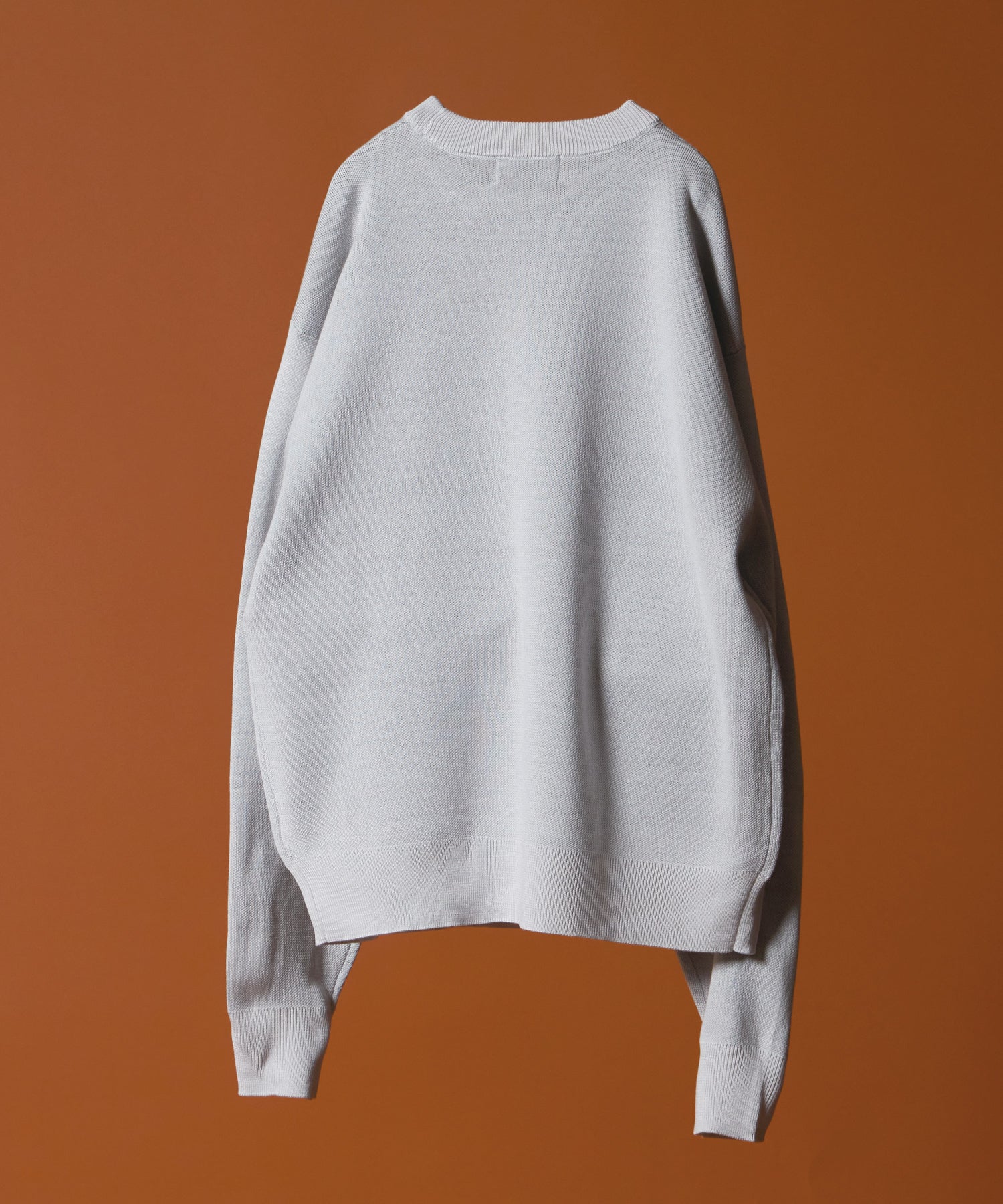 【FFEIN(フェイン)】GIRL JQD C/N SPRING SWEATER / 女性 柄 ジャガード ニット ライトグレー