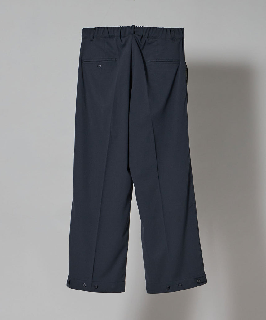 TR LOOSE DESIGN PANTS / TR 2タック ルーズデザイン スラックス チャコール