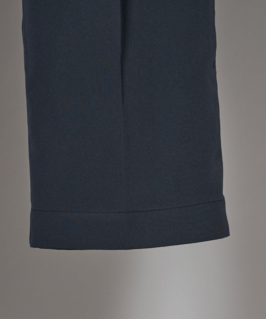 TR LOOSE DESIGN PANTS / TR 2タック ルーズデザイン スラックス チャコール
