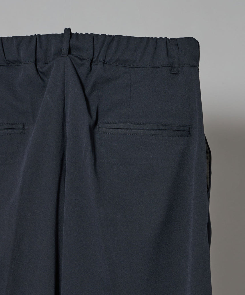 TR LOOSE DESIGN PANTS / TR 2タック ルーズデザイン スラックス チャコール
