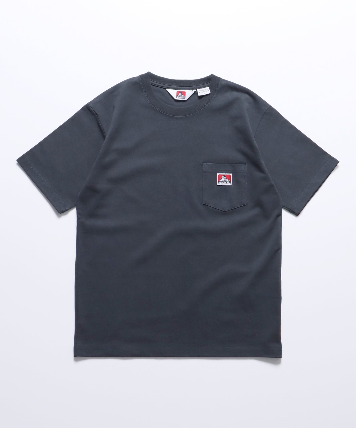 POCKET TEE / ピスポケット 定番 半袖Tシャツ チャコール