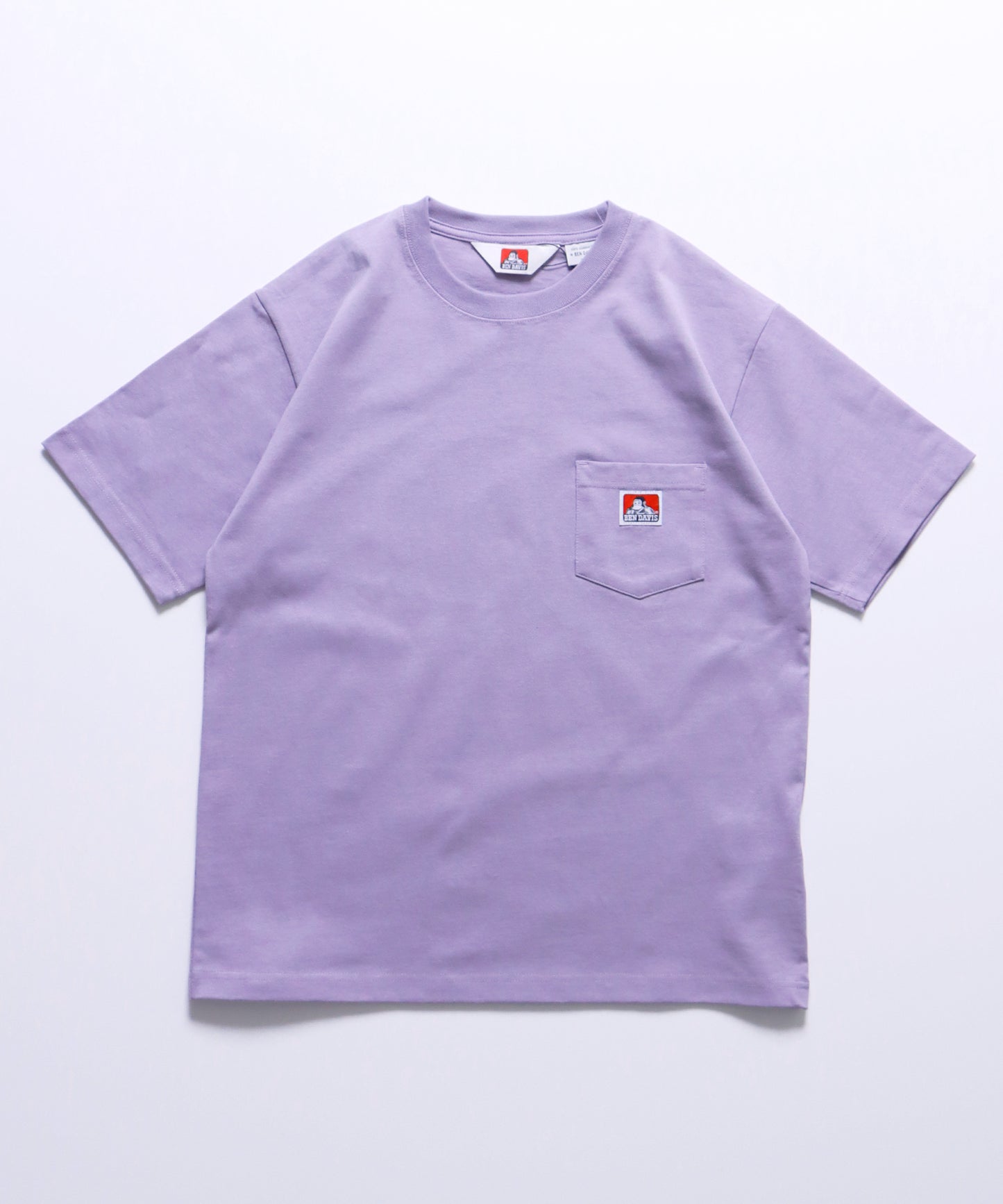 POCKET TEE / ピスポケット 定番 半袖Tシャツ ライラック