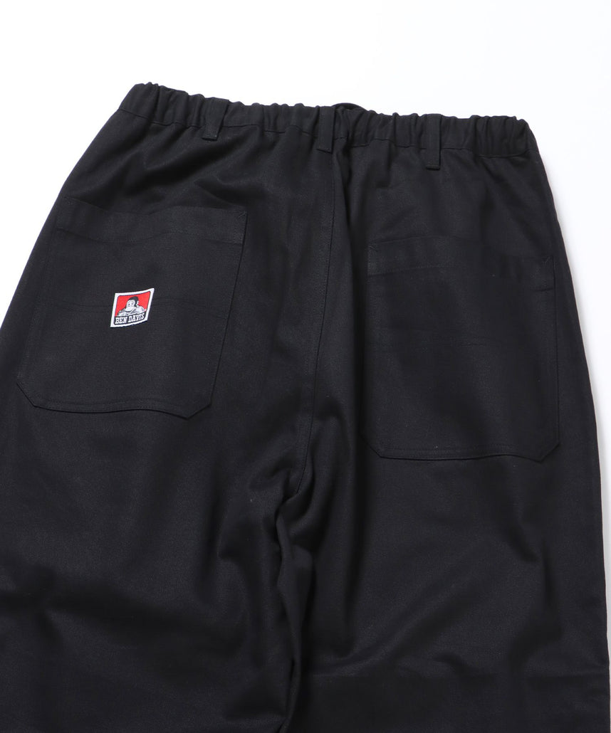 SNOW WORKERS PANTS / ルーズシルエット ワーク カラースノーパンツ ブラック