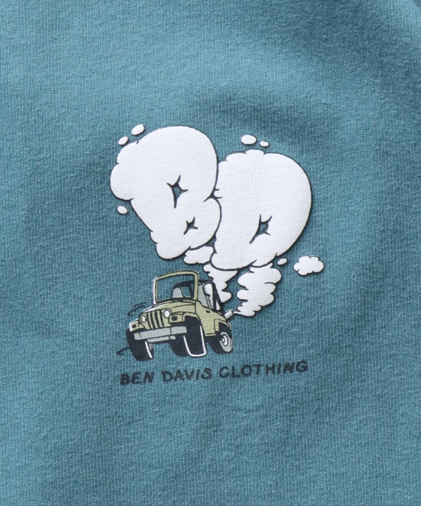 SMOKING 4WD TEE / スモーキング プリント Tシャツ ミント