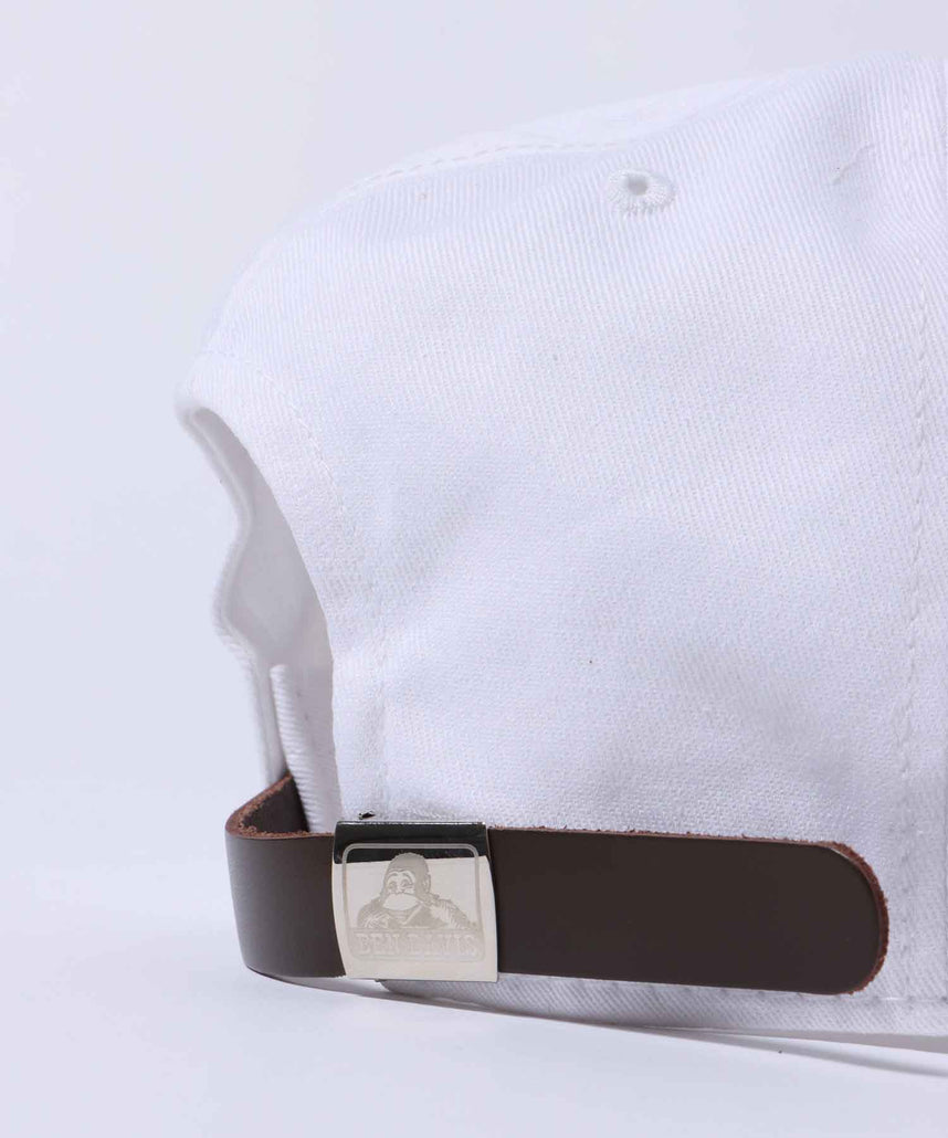 EMBROIDERY 6-PANEL CAP / 6パネルキャップ ホワイト