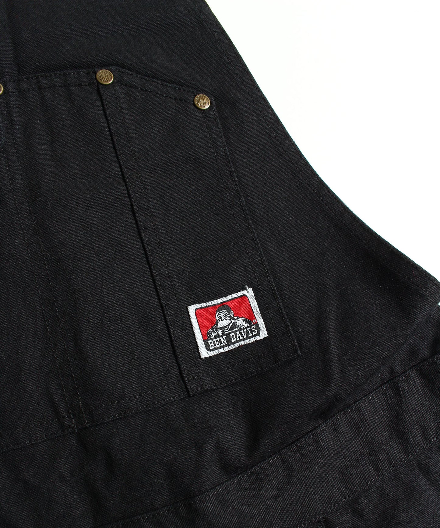 COTTON OVERALL コットンオーバーオール ダークブラウン